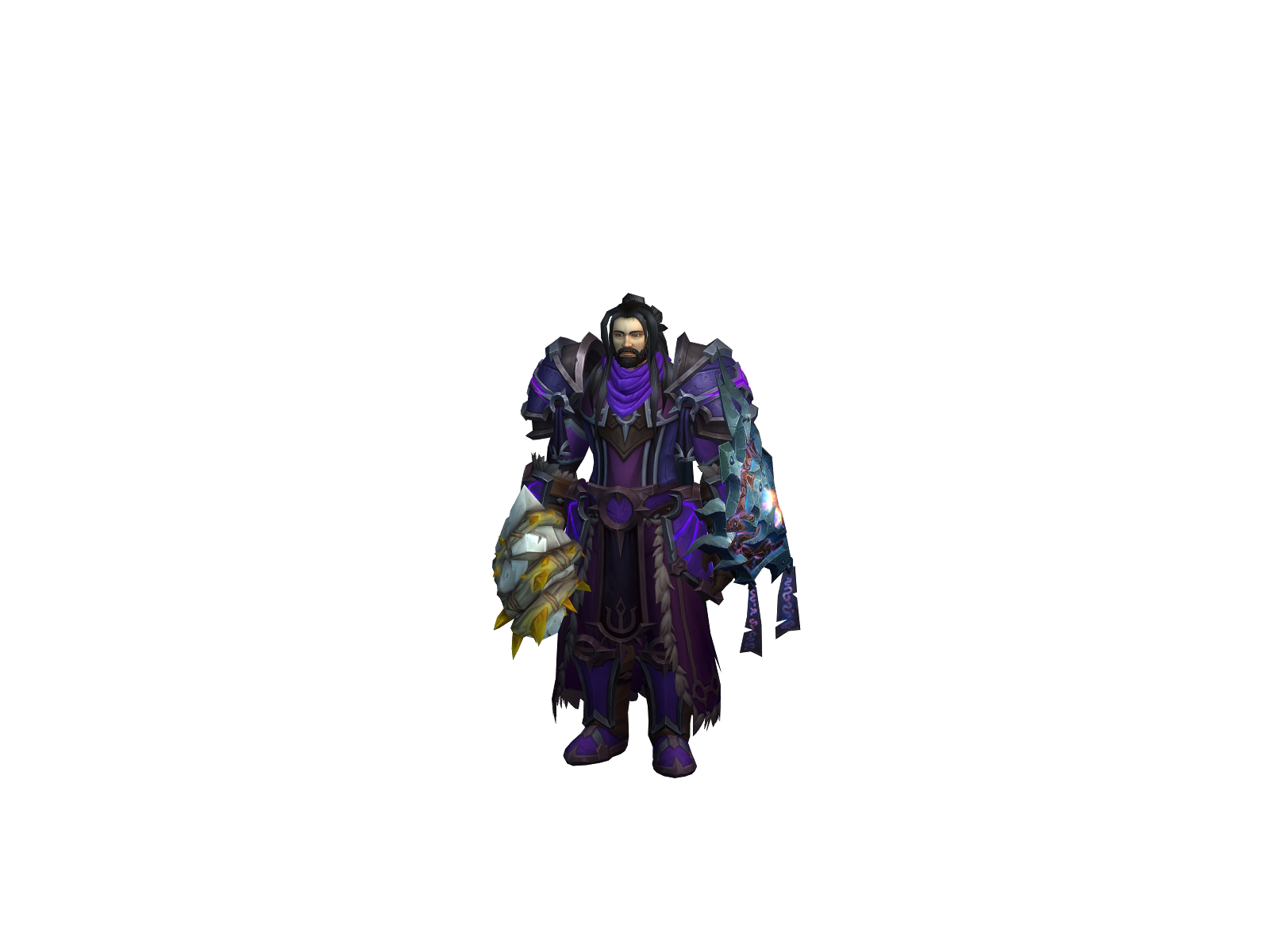 Alaric 3D character render