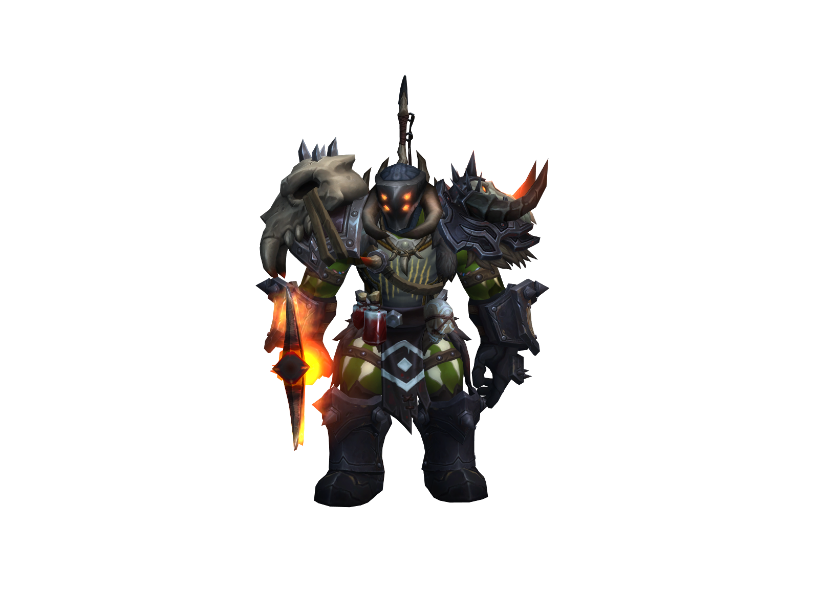 Nazrog 3D character render