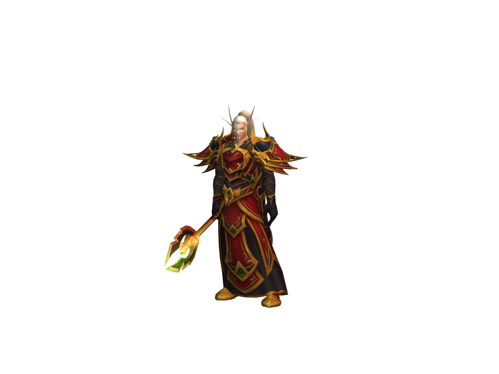 Valendryel 3D character render