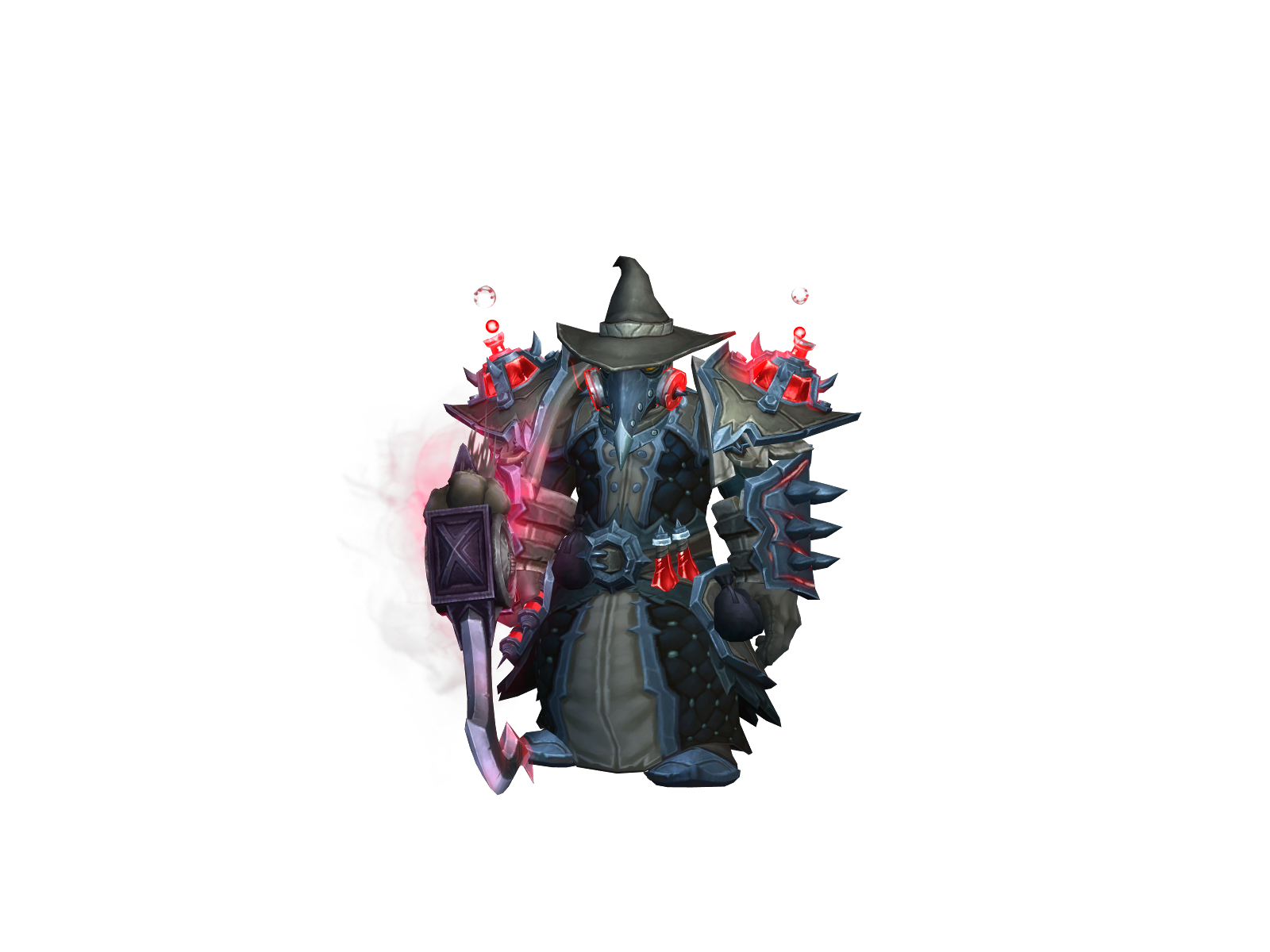 Scarebear 3D character render