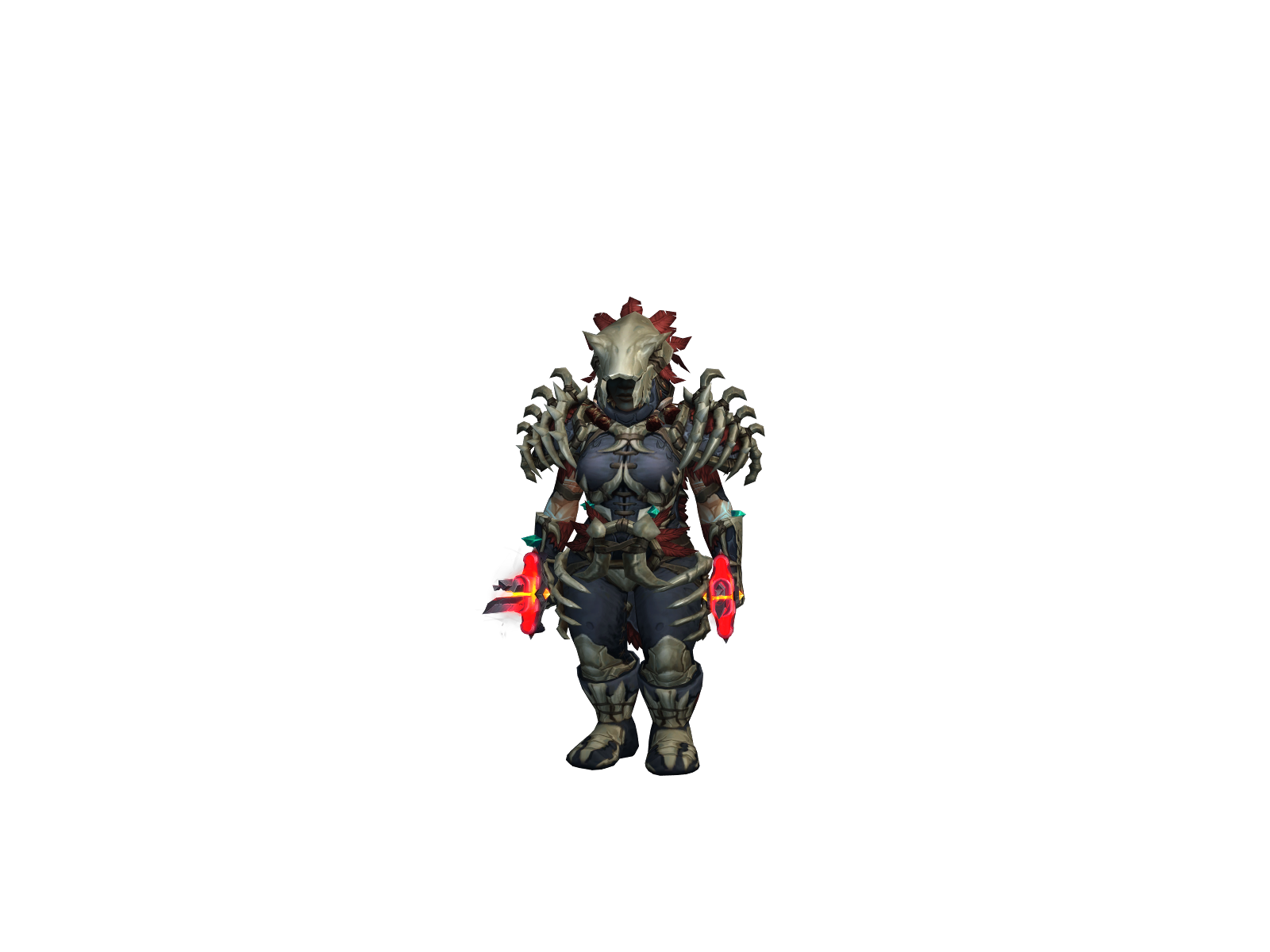 Aretada 3D character render