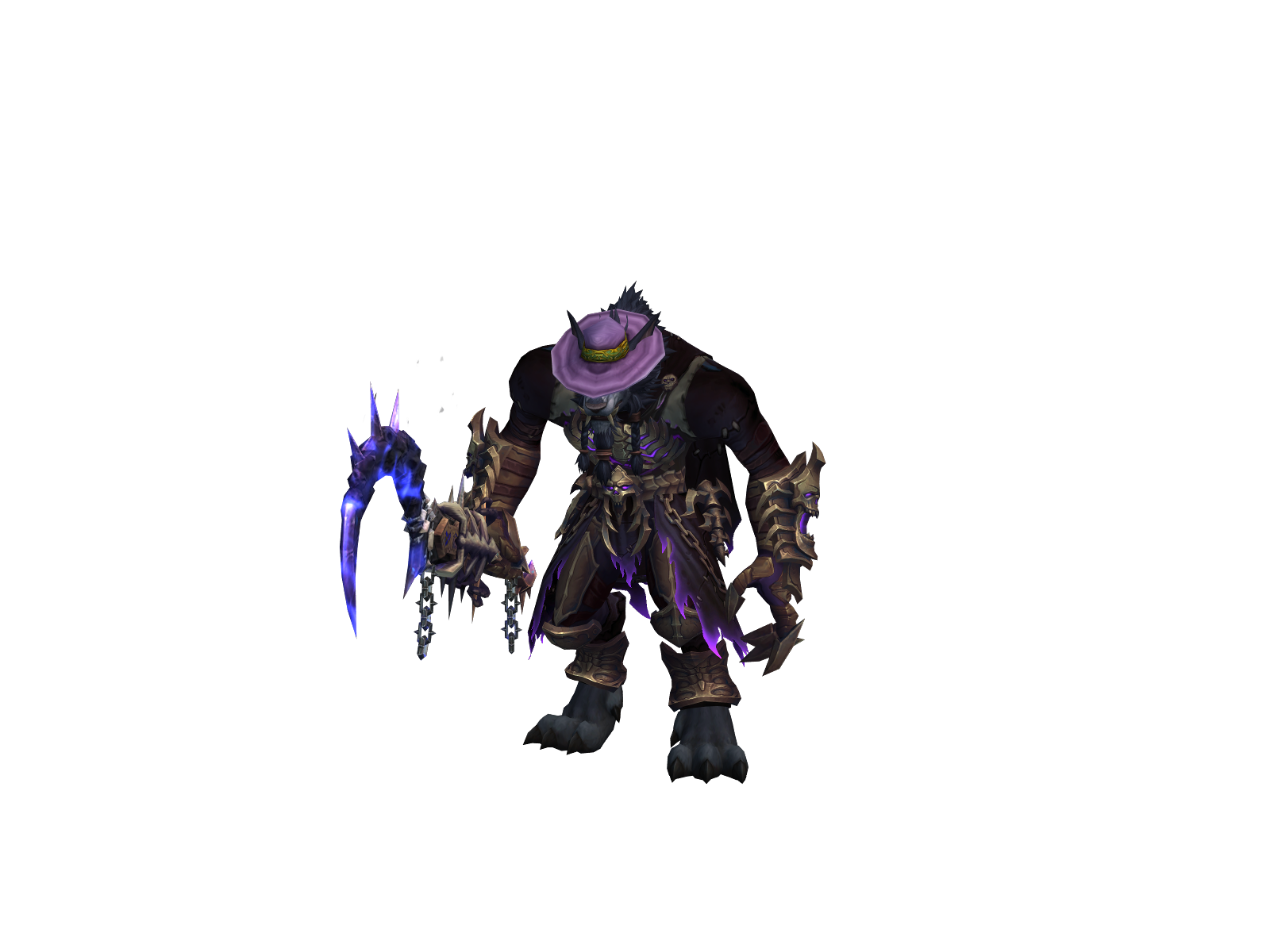 Fluffus 3D character render
