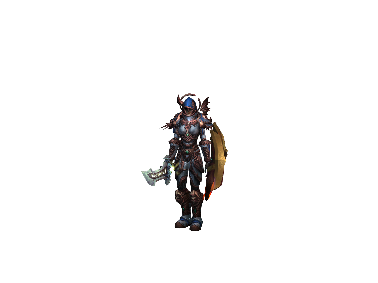 Velld 3D character render