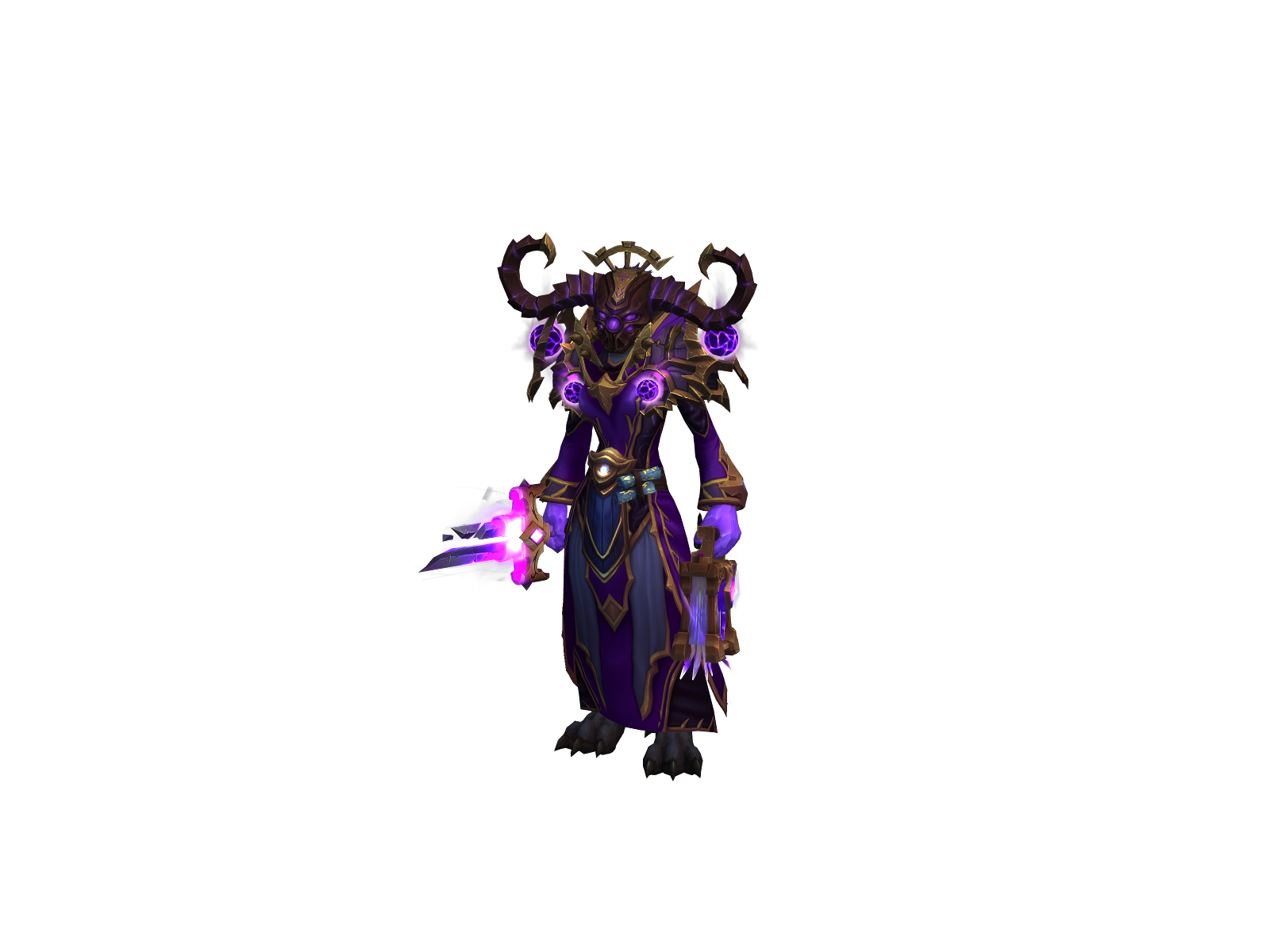 Swolenspade 3D character render