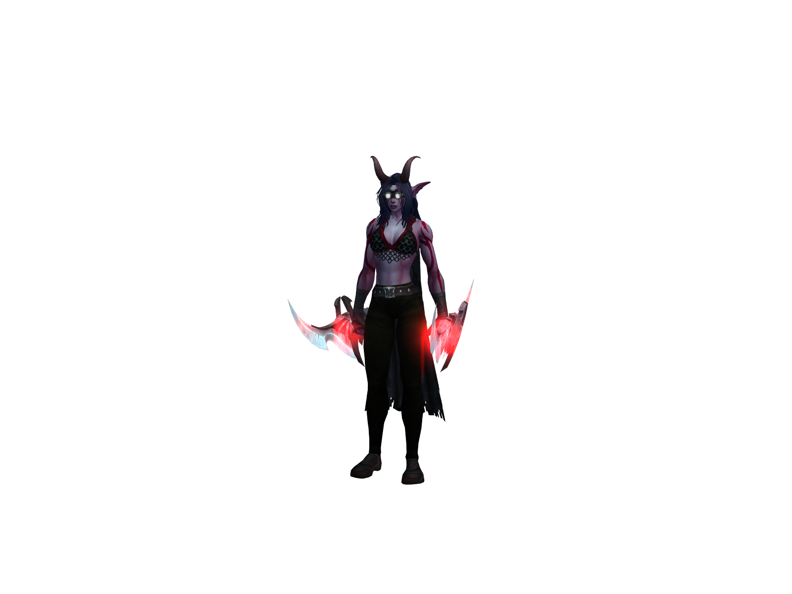 Melphexis 3D character render