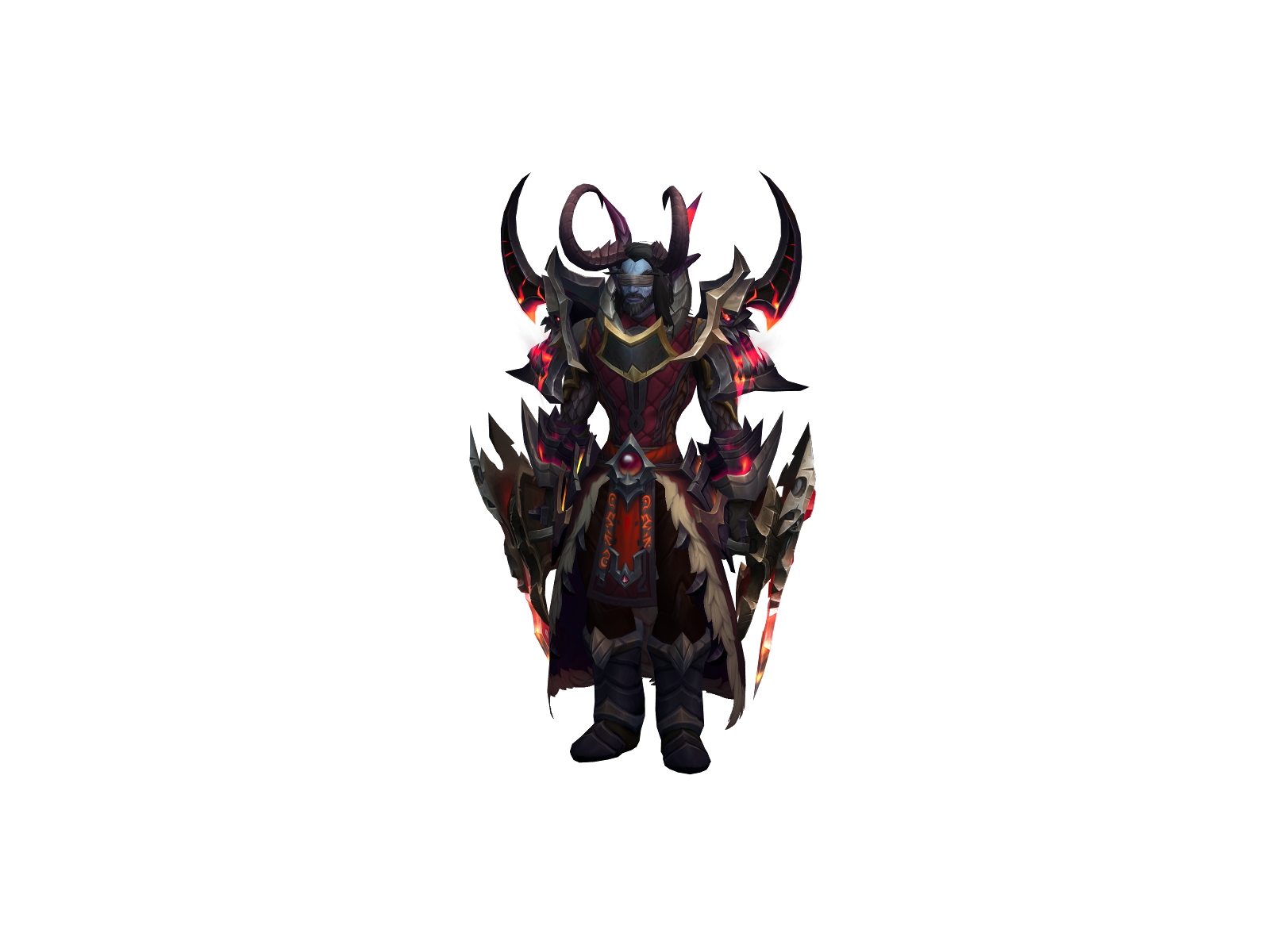 Alarak 3D character render