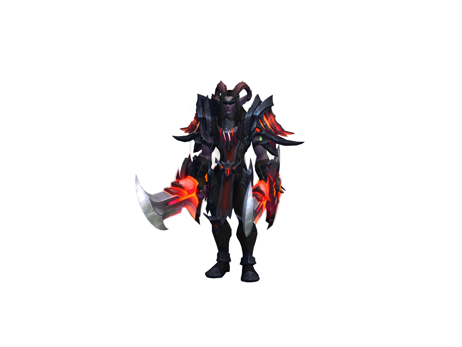 Illiðari 3D character render