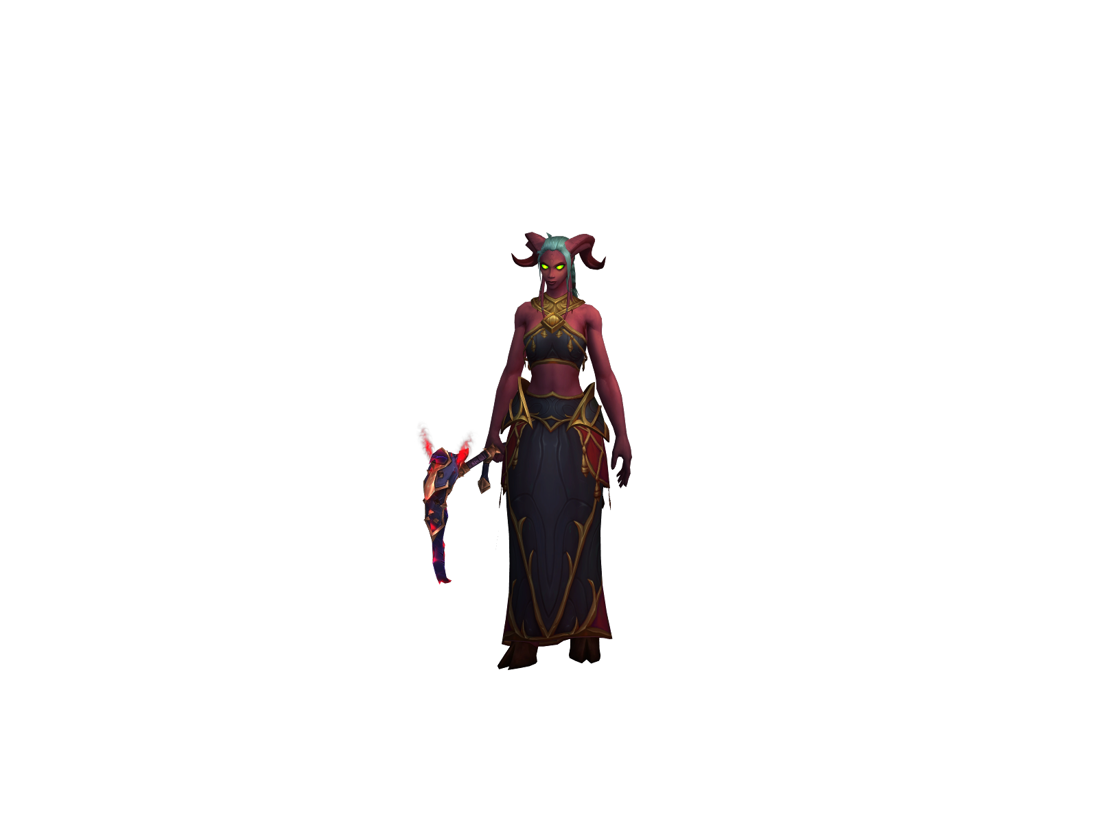 Ranlelí 3D character render