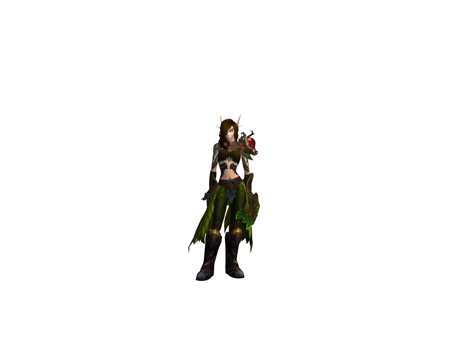 Swampnn 3D character render