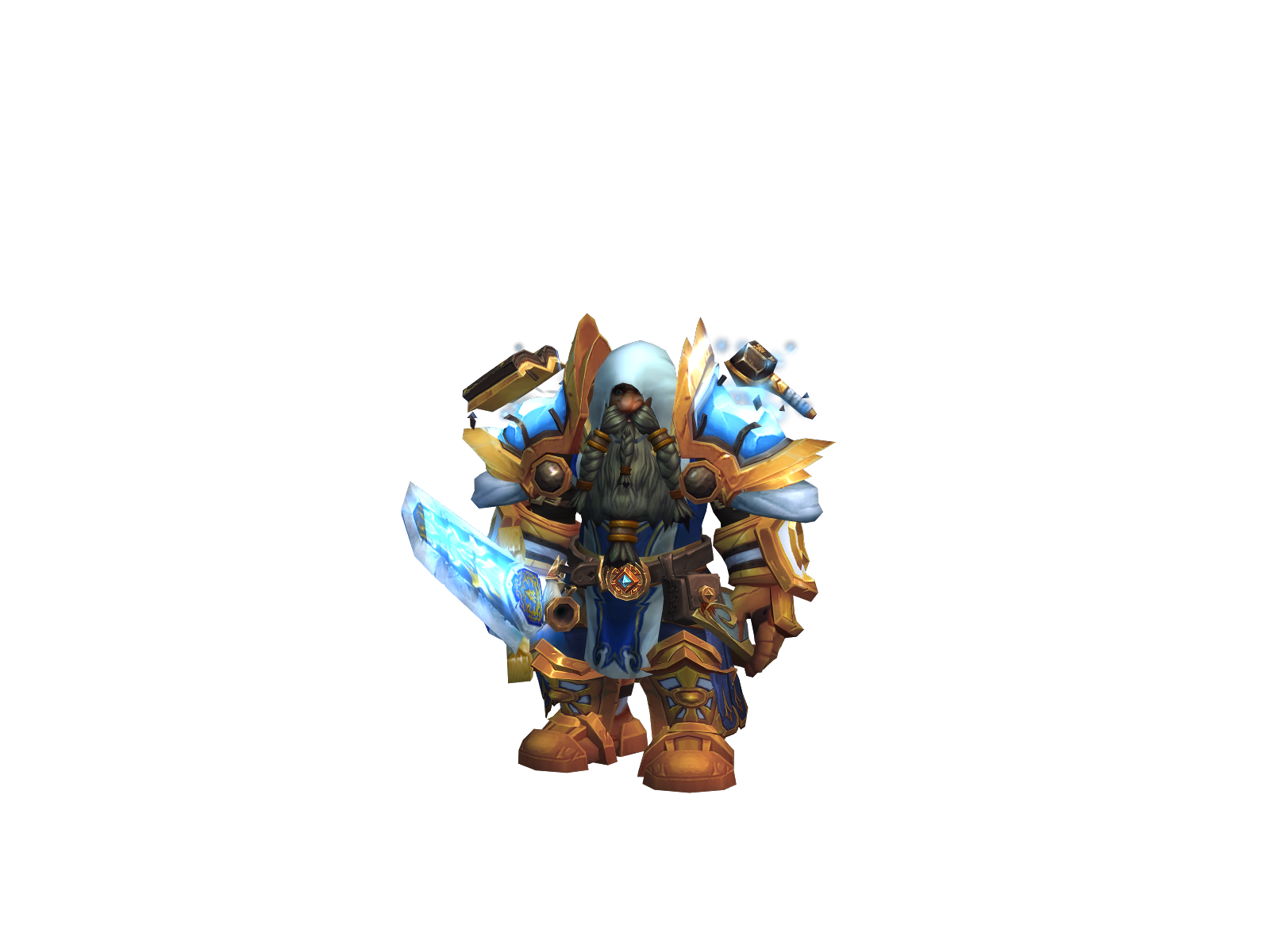 Doskias 3D character render
