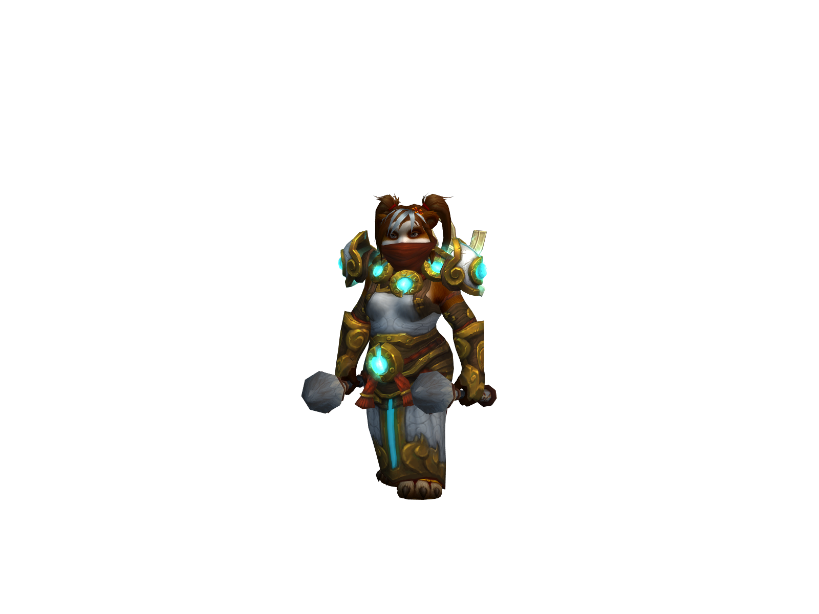 Sweetfist 3D character render