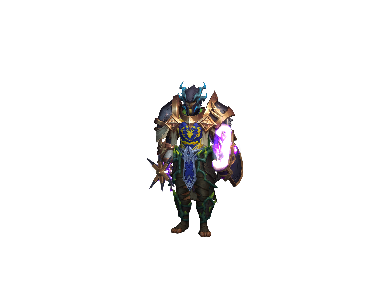Agarrik 3D character render