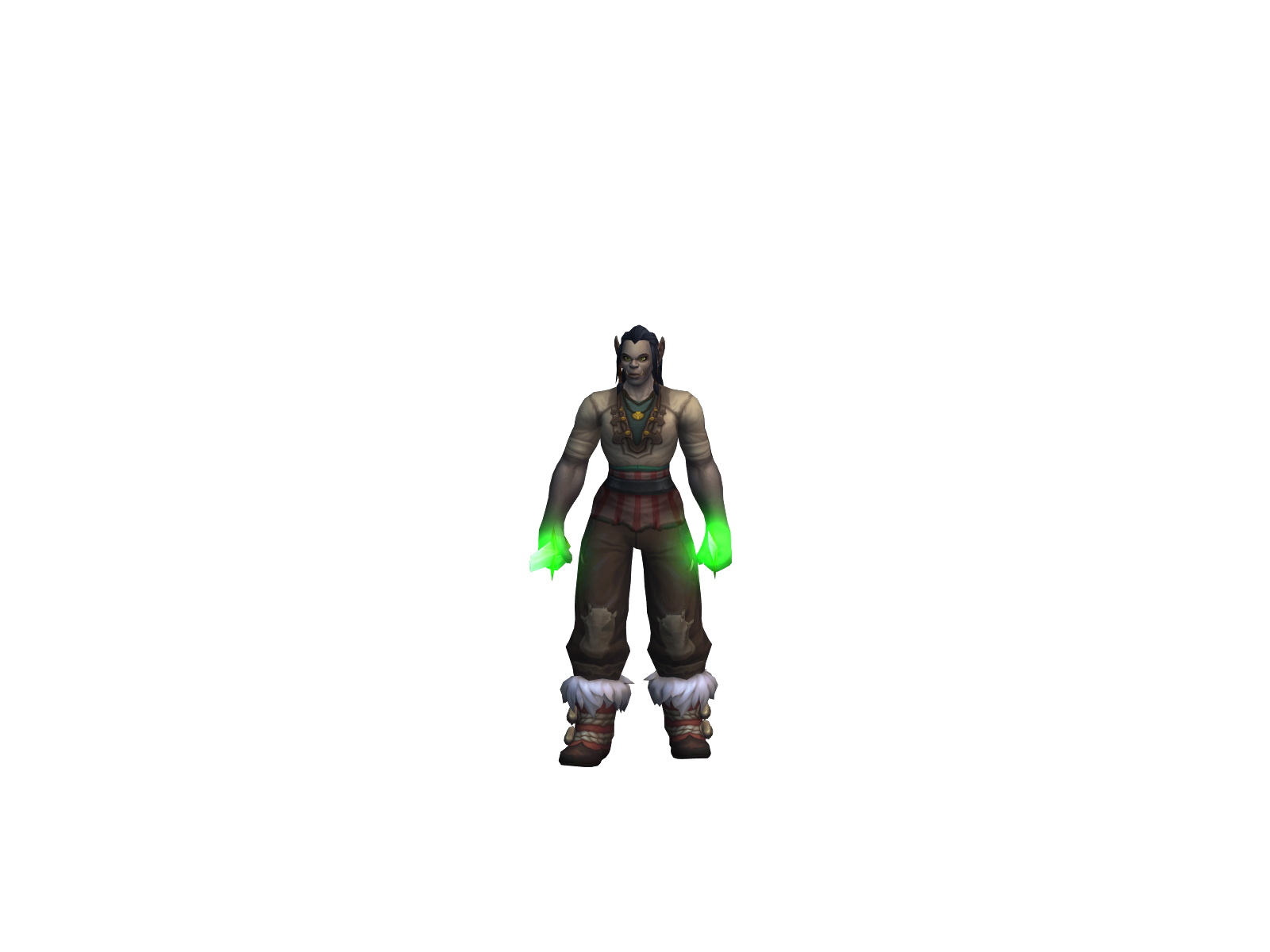 Tarivae 3D character render