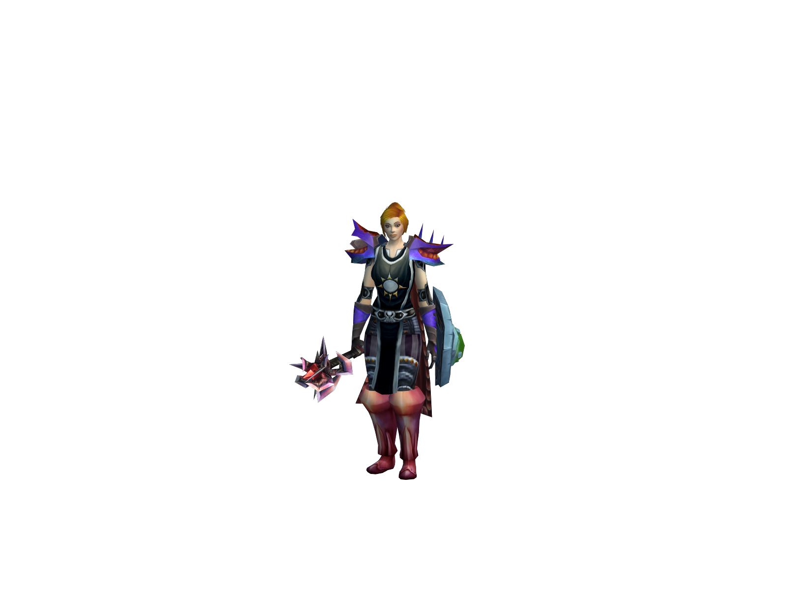 Heidi 3D character render