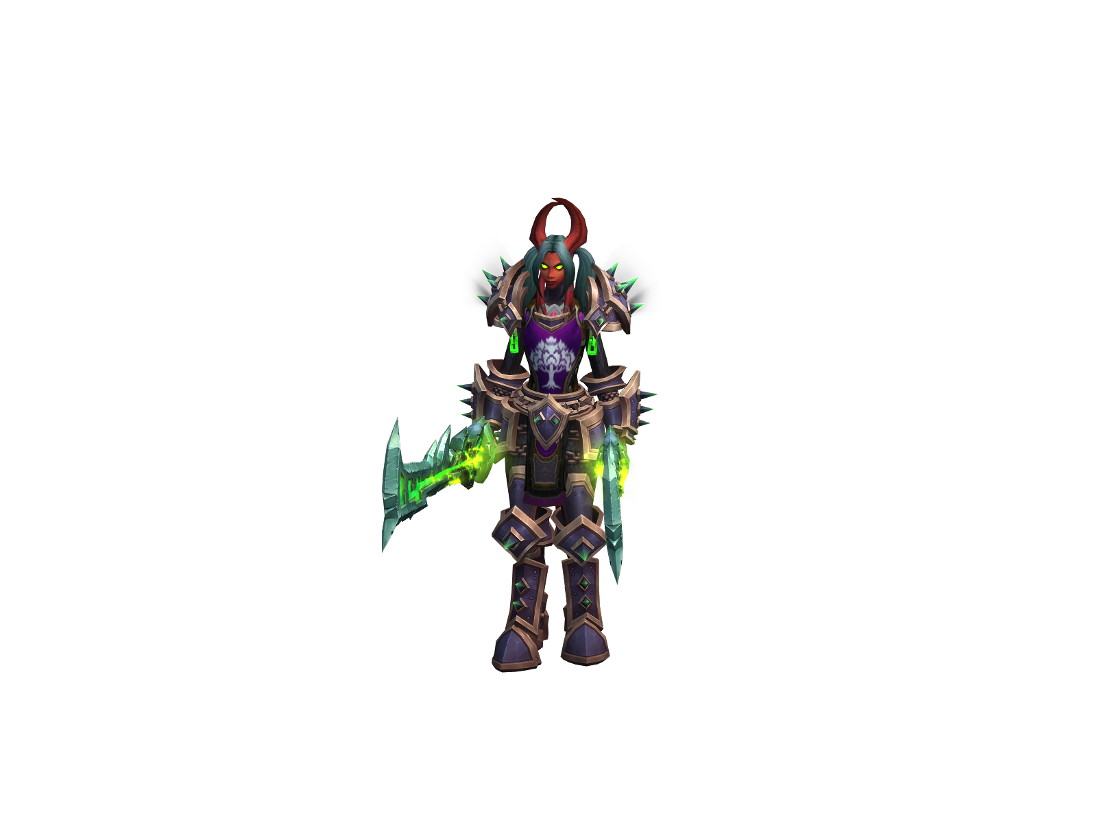 Shaadrua 3D character render