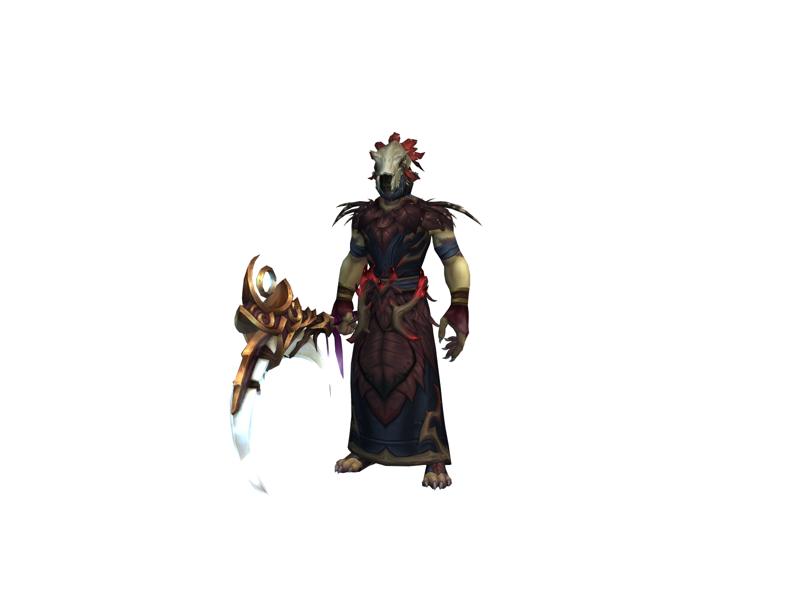 Ozmuk 3D character render
