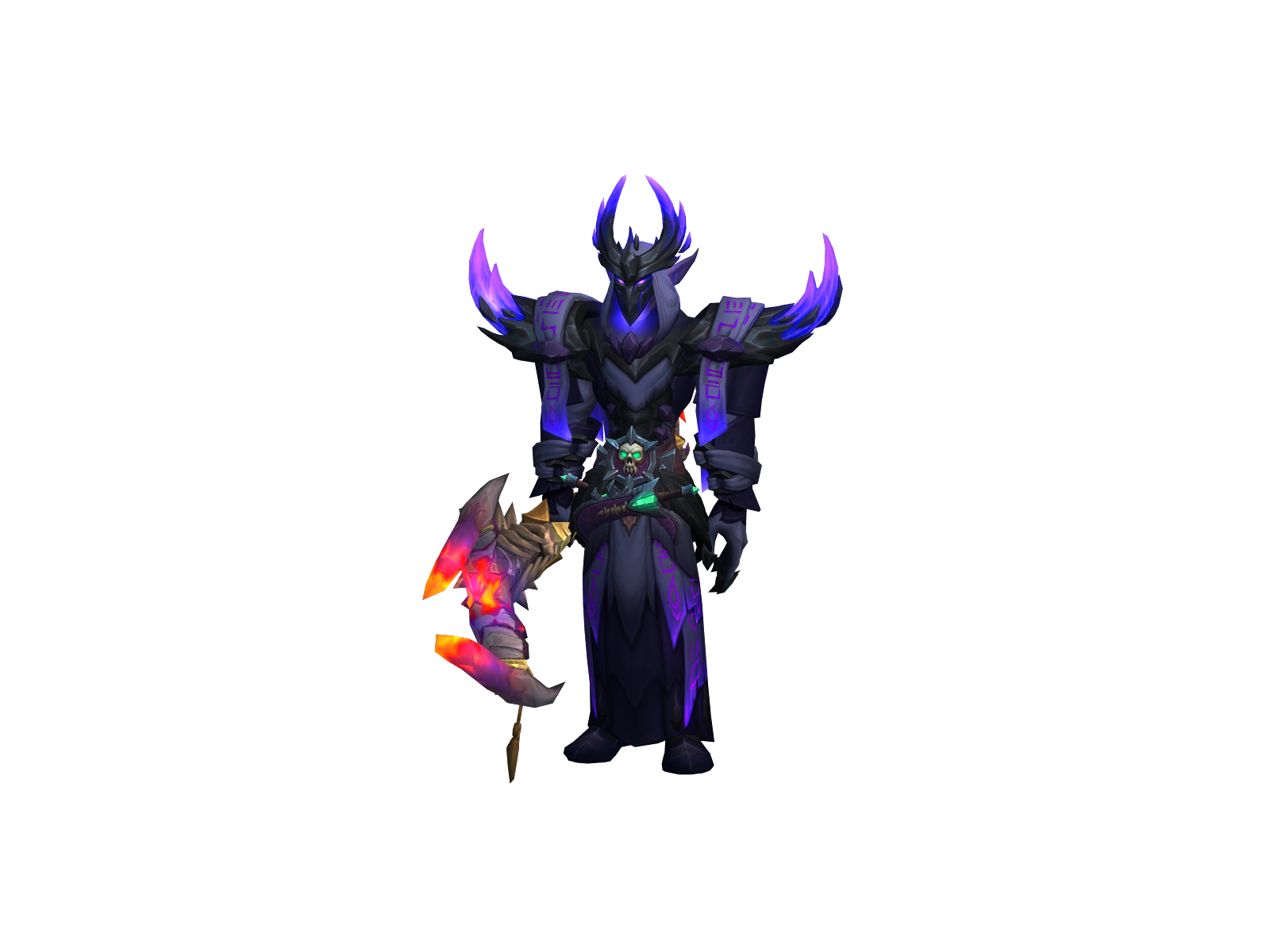 Bousk 3D character render
