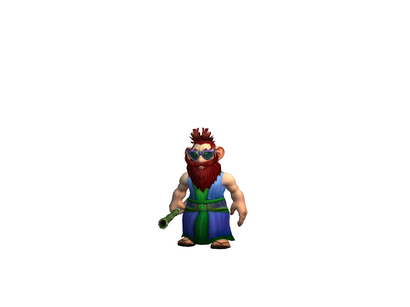 Foggo 3D character render