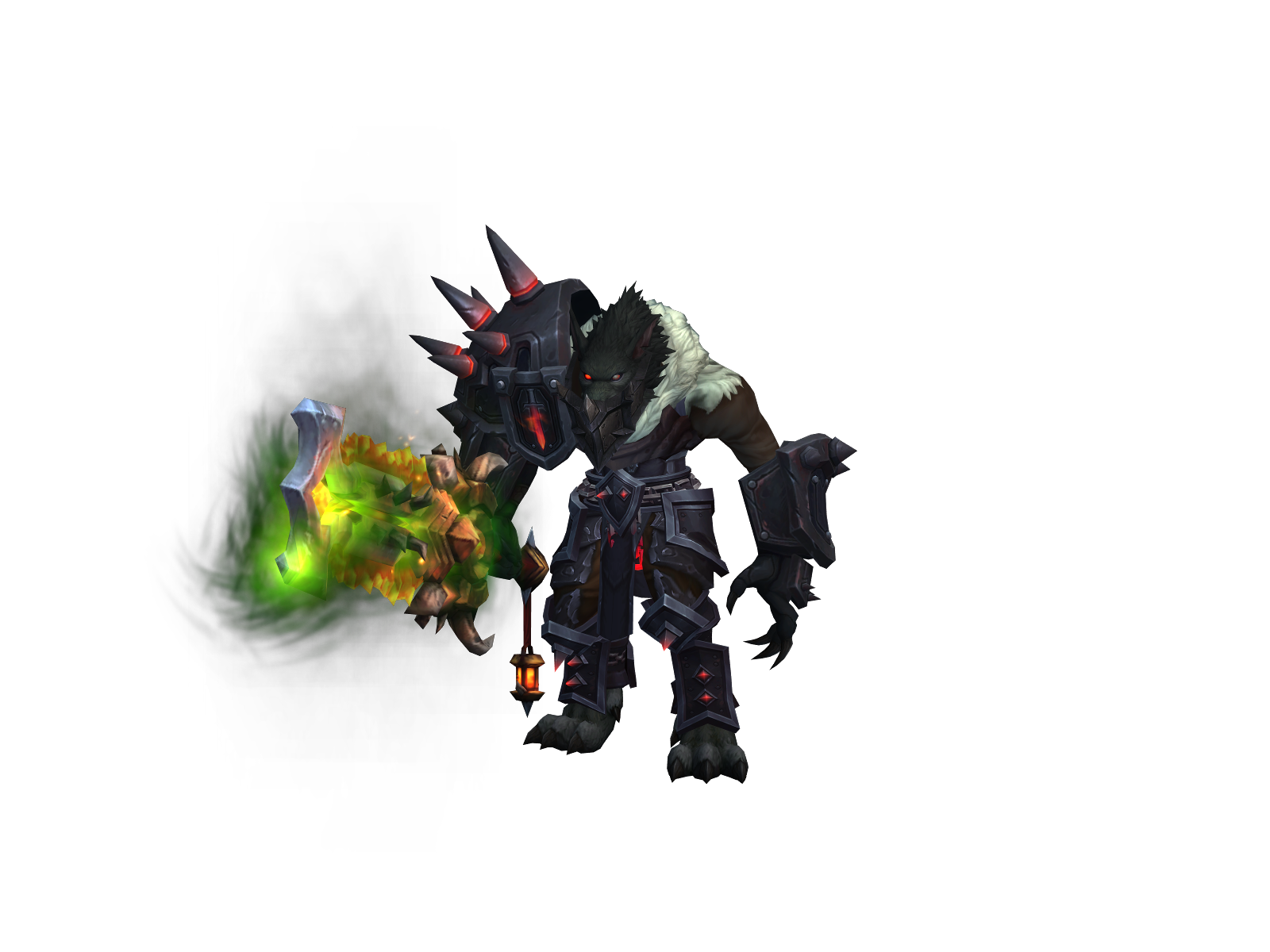 Majinbeast 3D character render