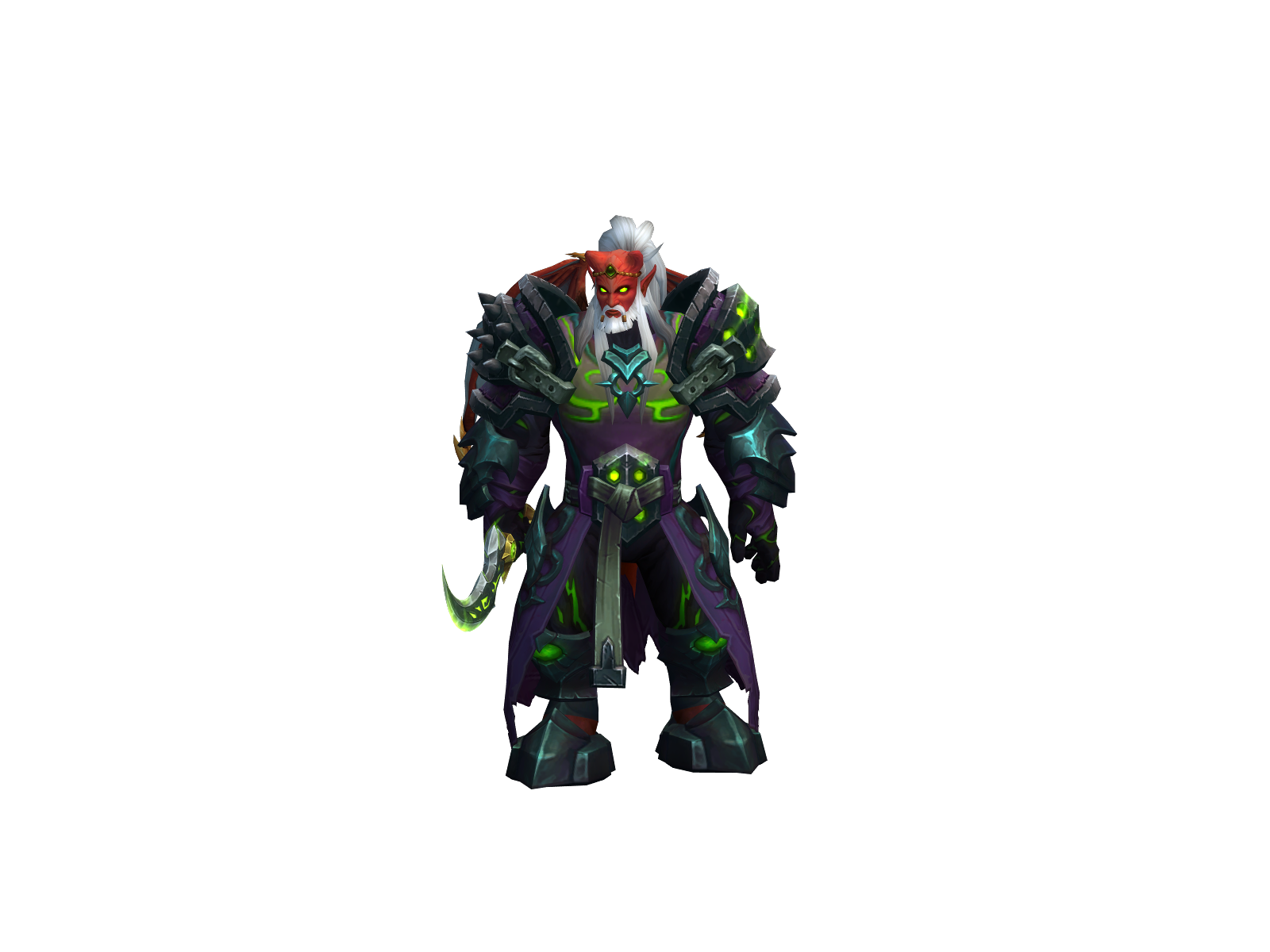 Dephete 3D character render