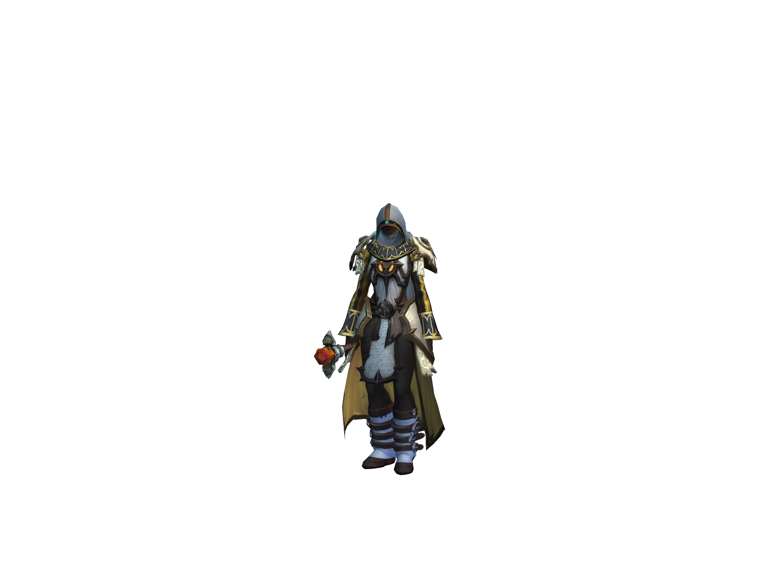 Janette 3D character render