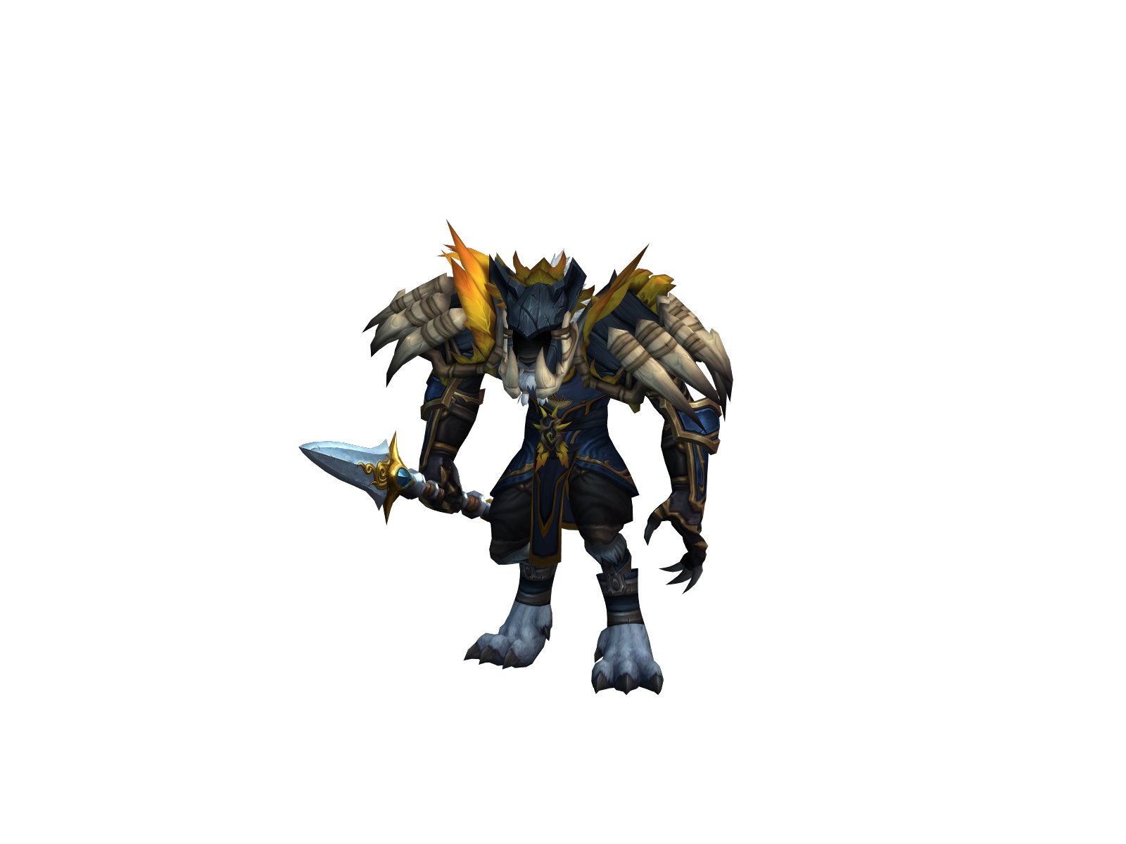 Anaeld 3D character render