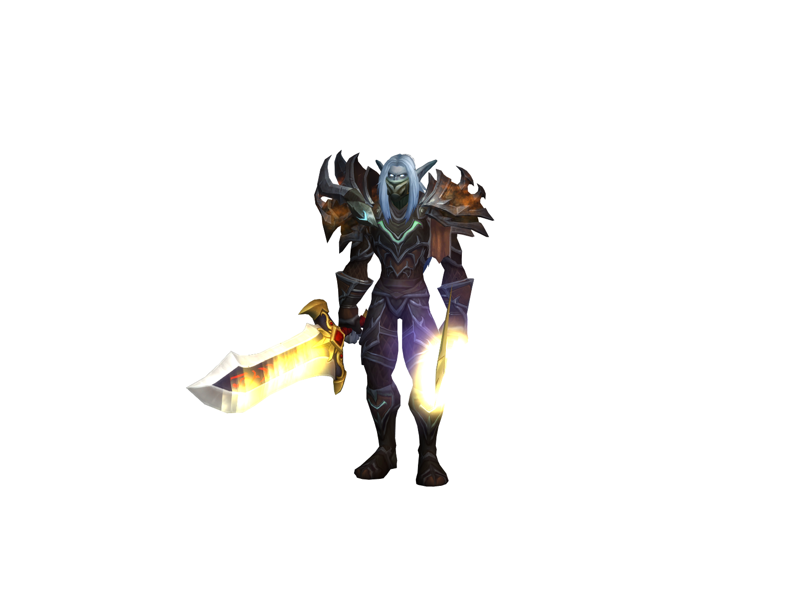 Shobek 3D character render