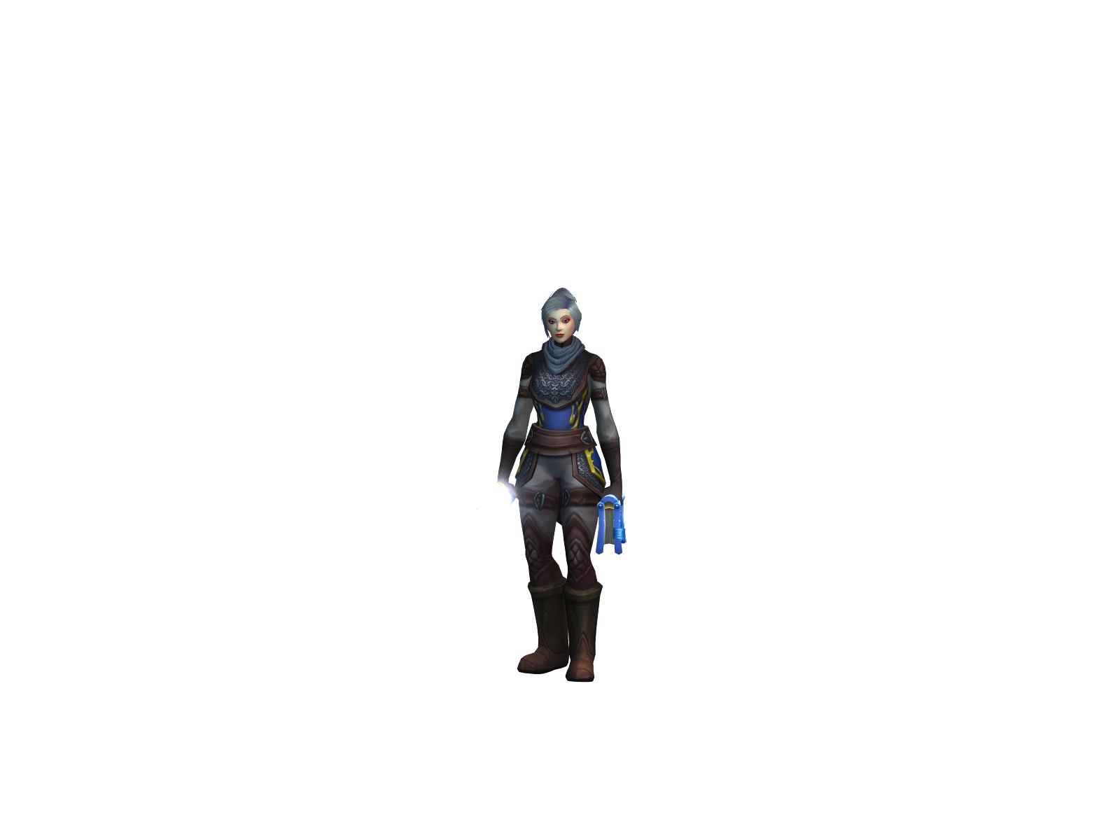 Christiel 3D character render