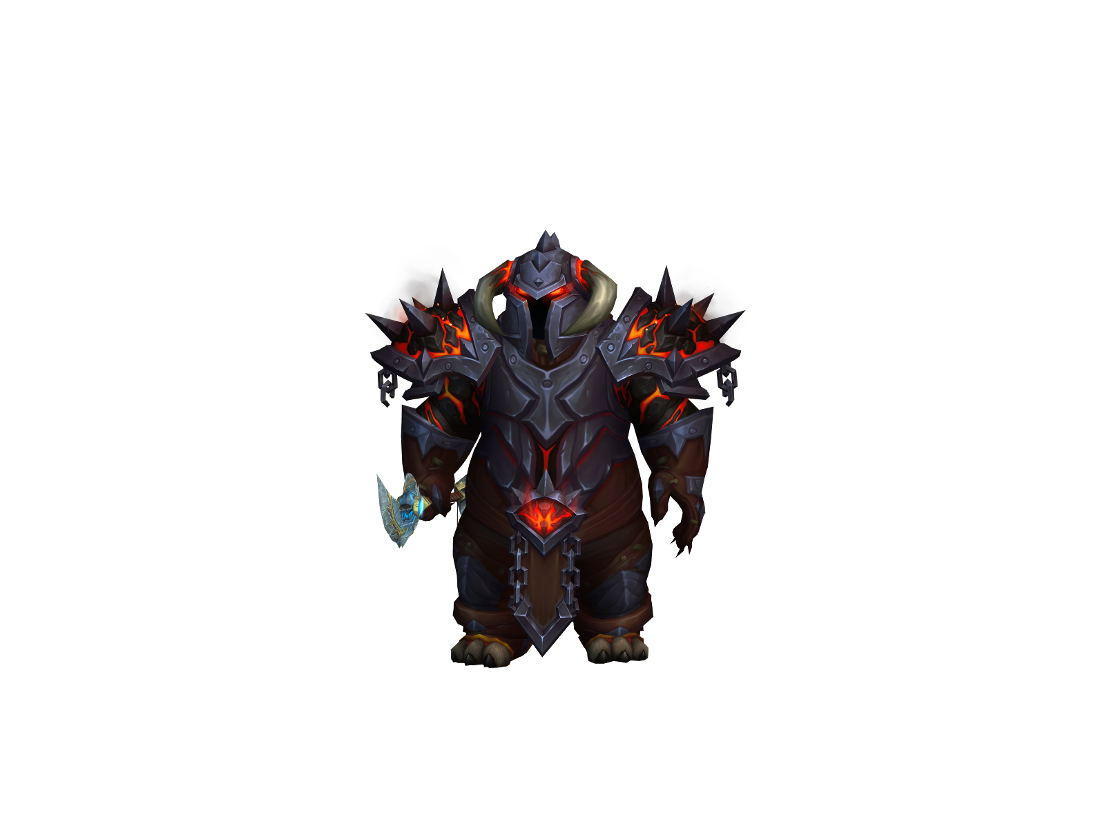 Thyade 3D character render