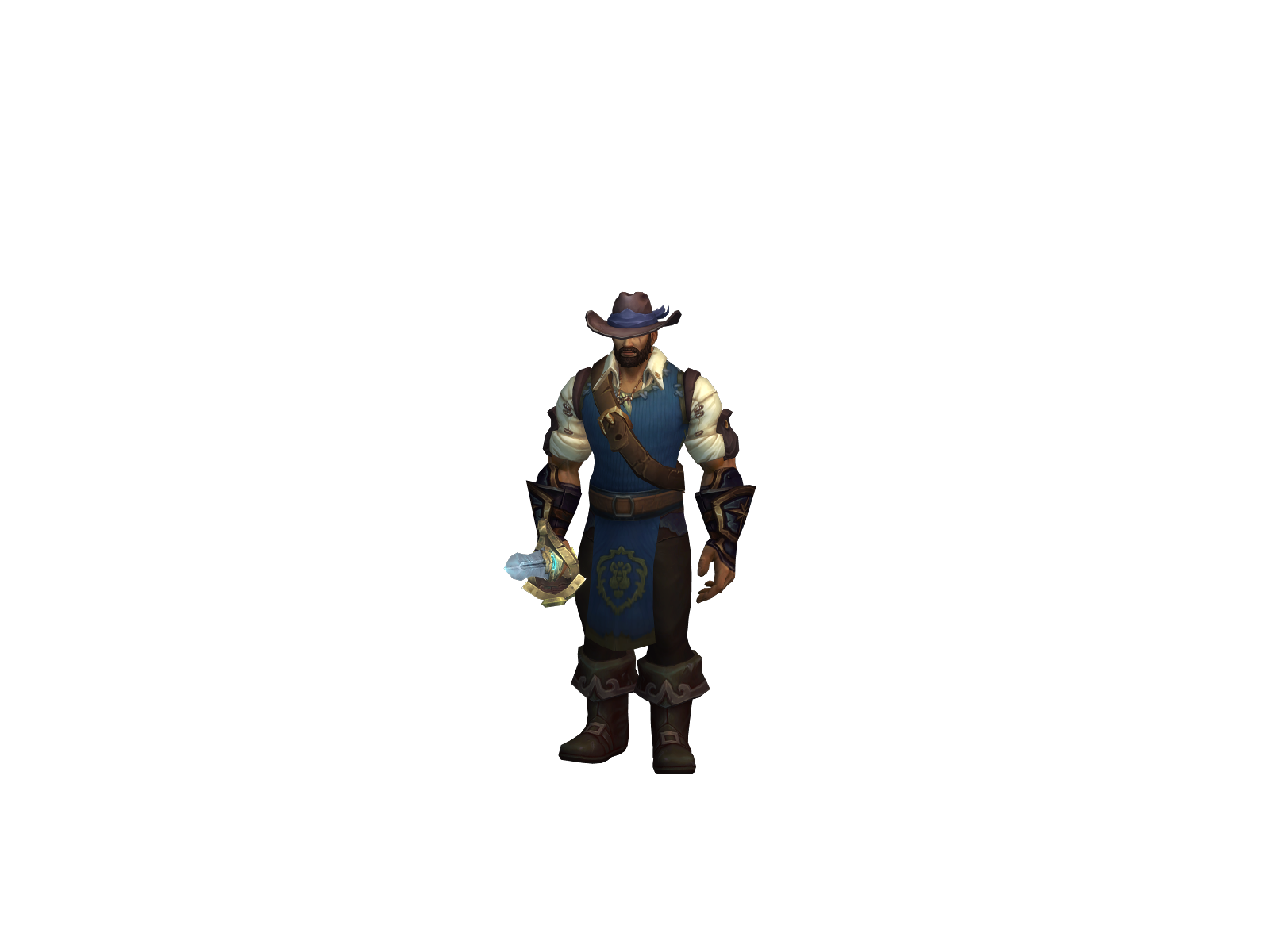 Paladinkane 3D character render