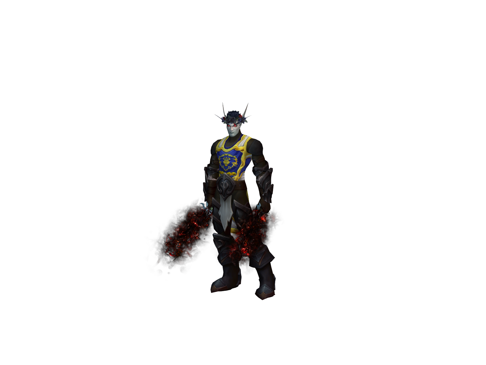 Paralimbic 3D character render