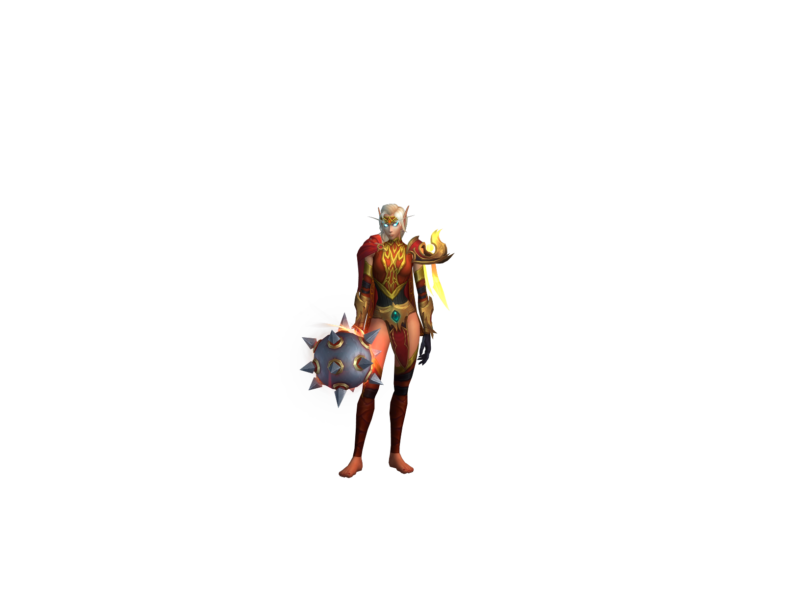 Volfeani 3D character render