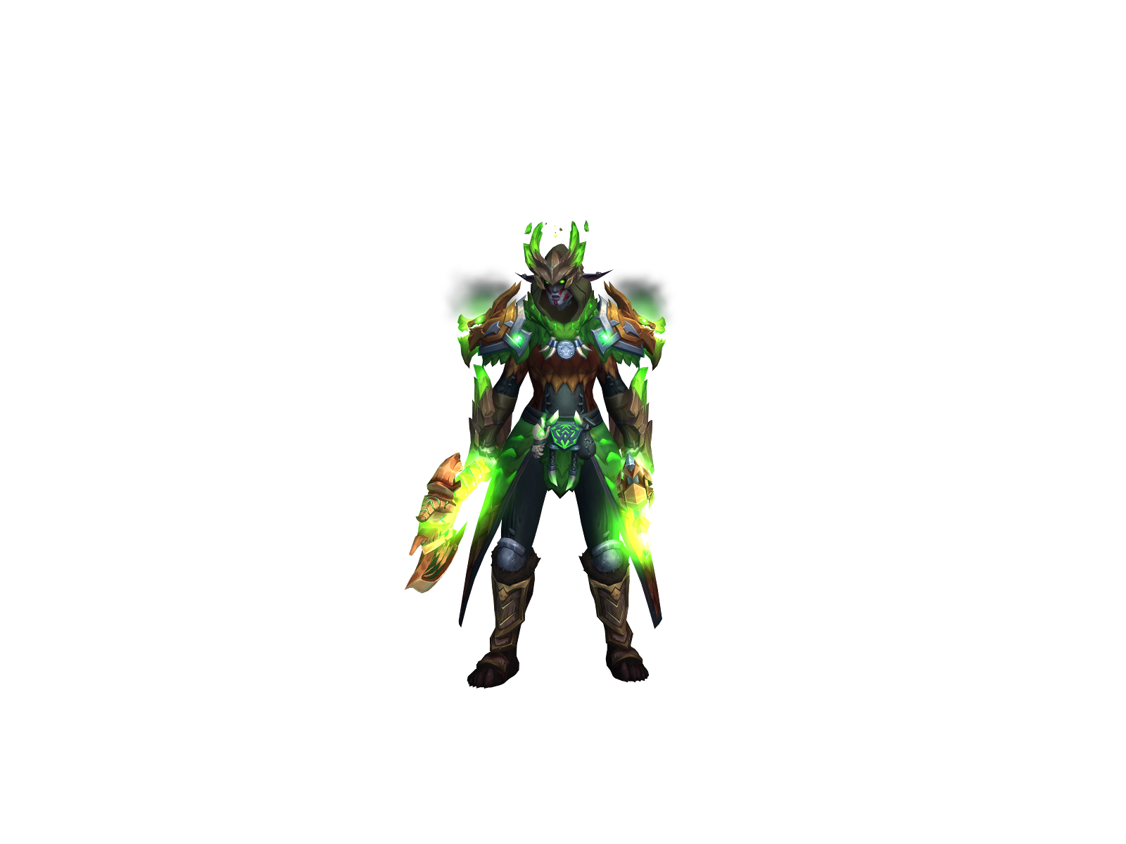 Ragsung 3D character render