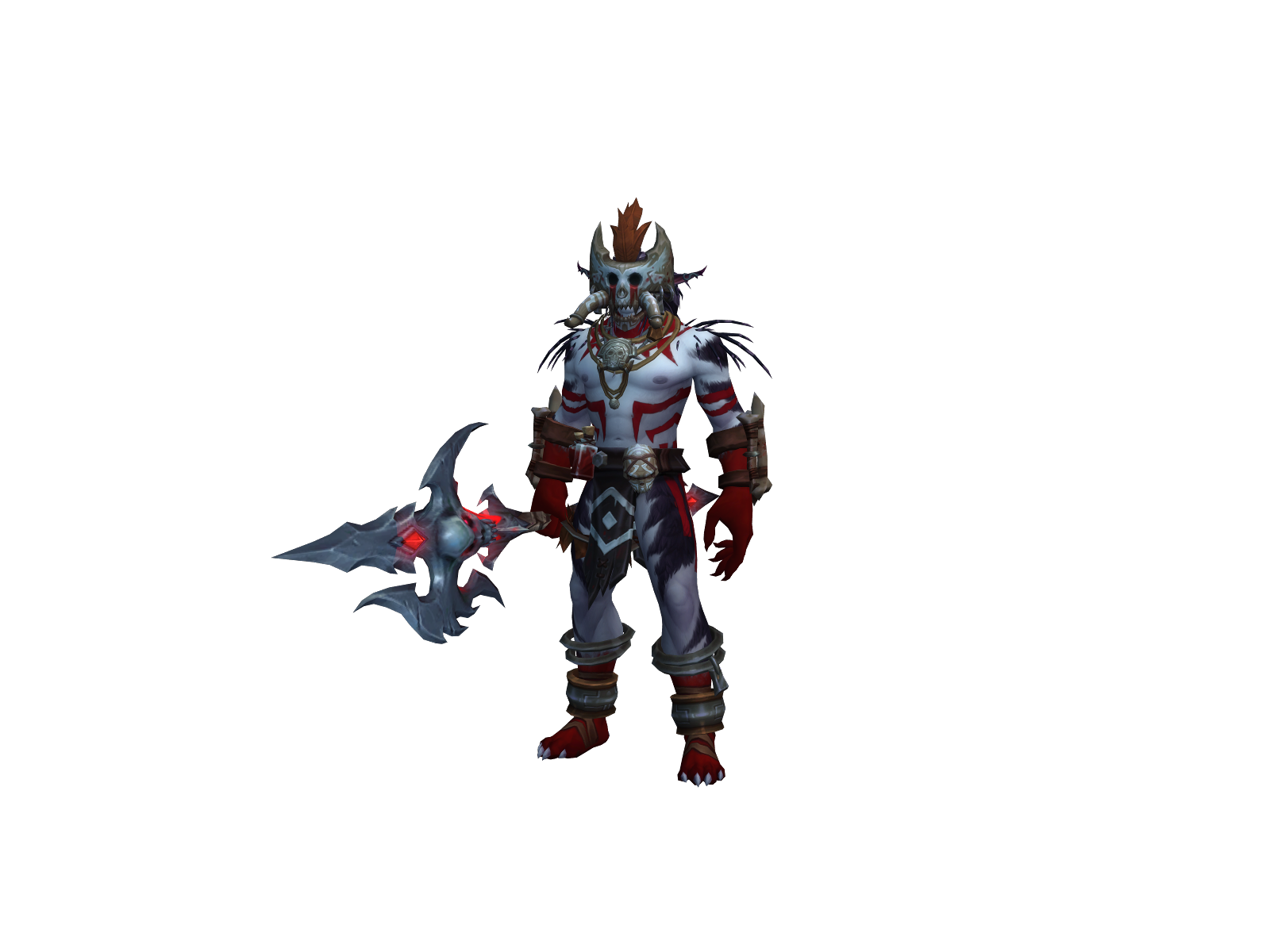 Rougaröux 3D character render