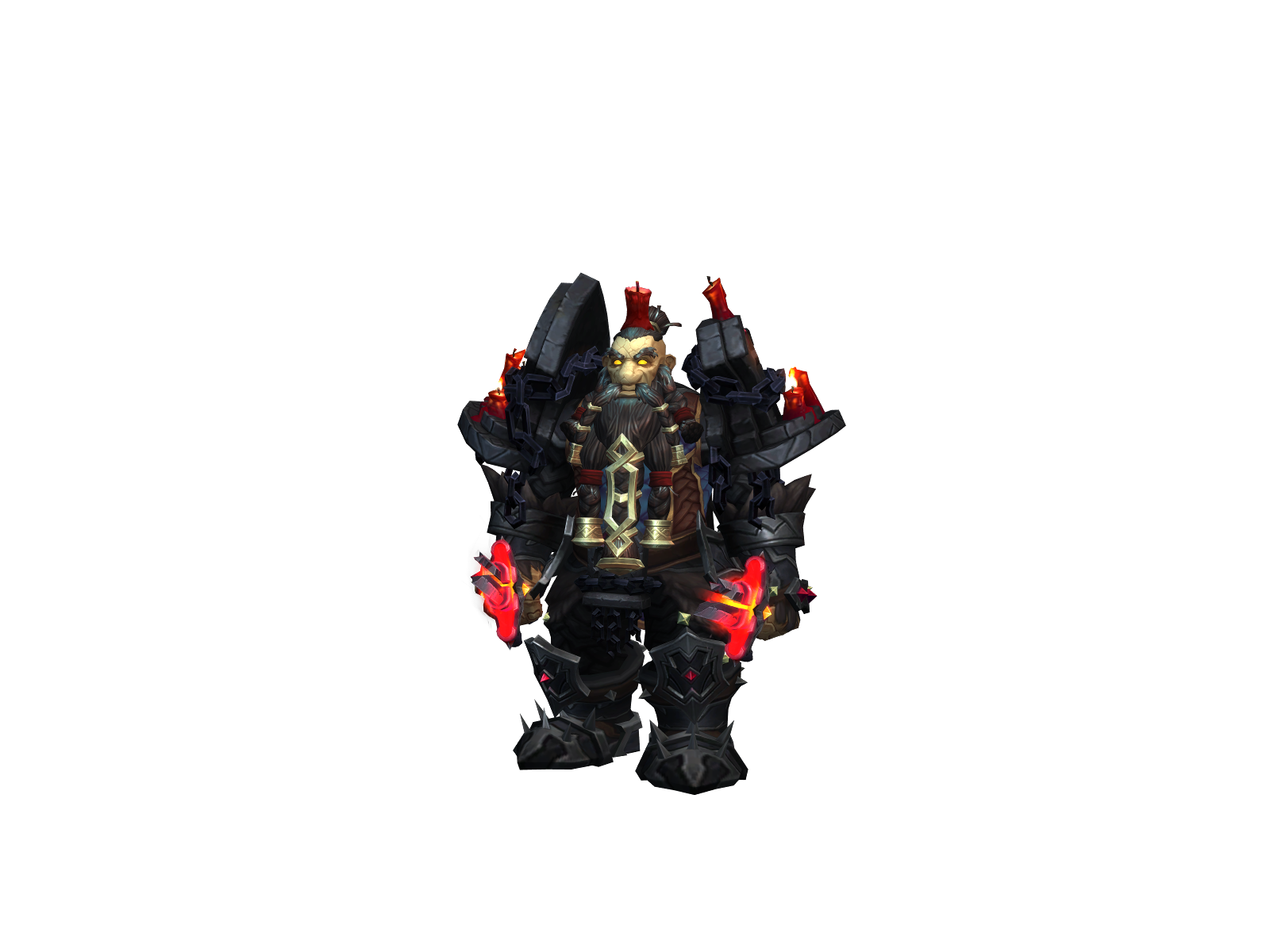 Shàmån 3D character render