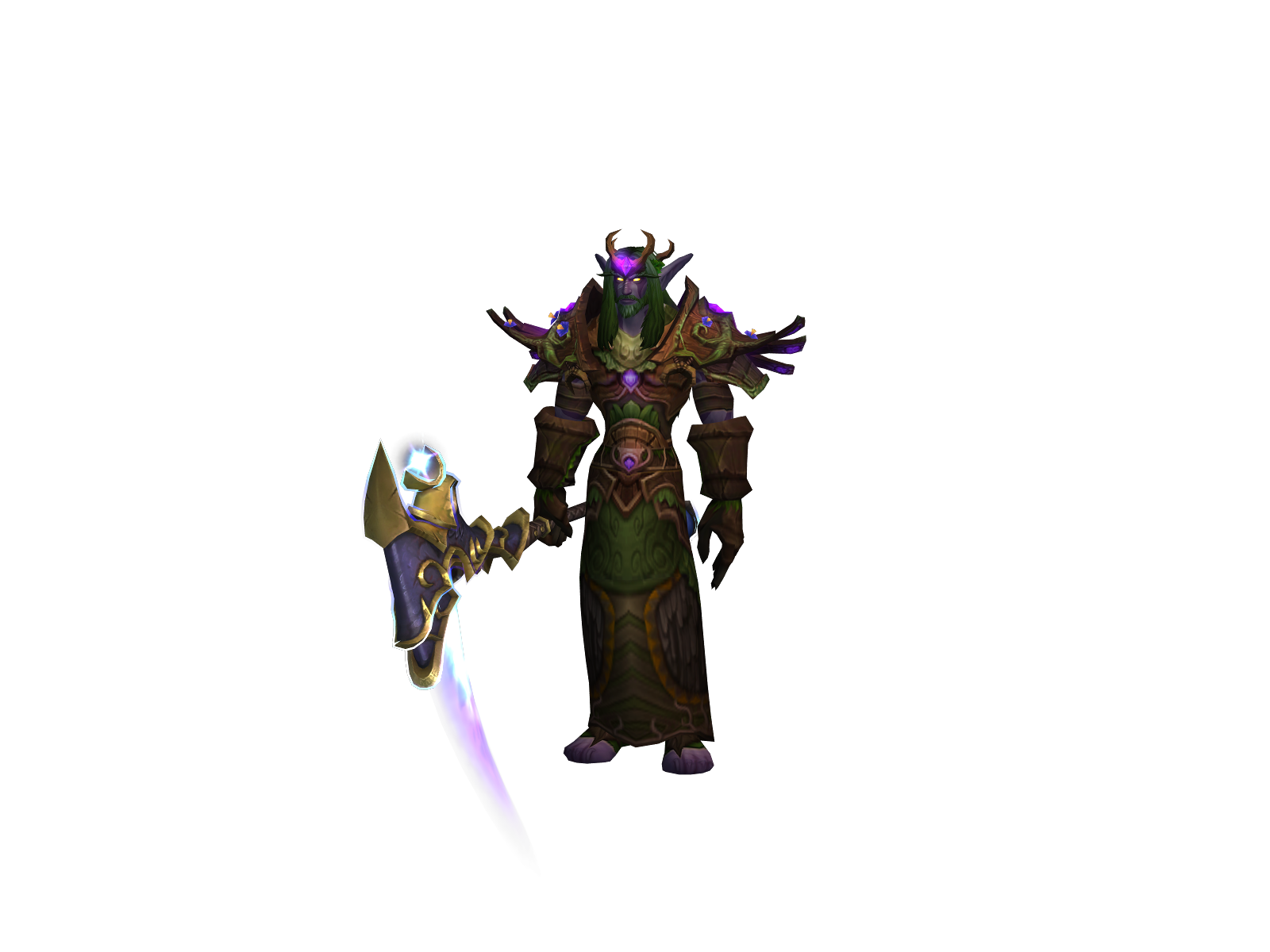 Zagriel 3D character render