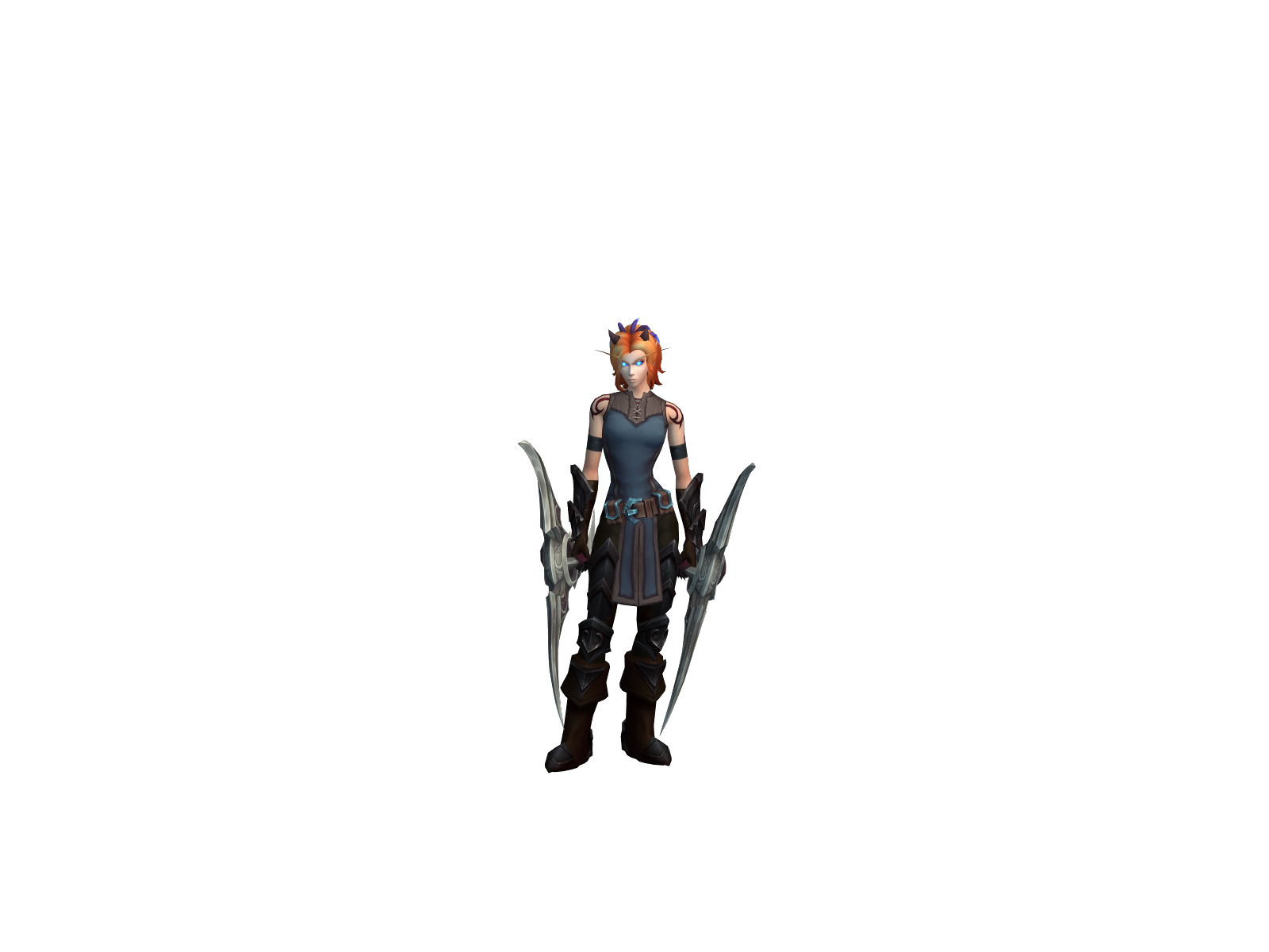 Saamis 3D character render