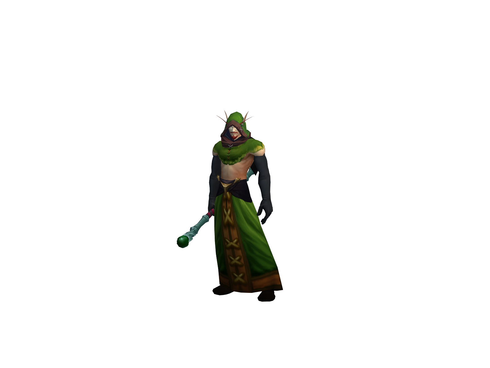 Frecklez 3D character render