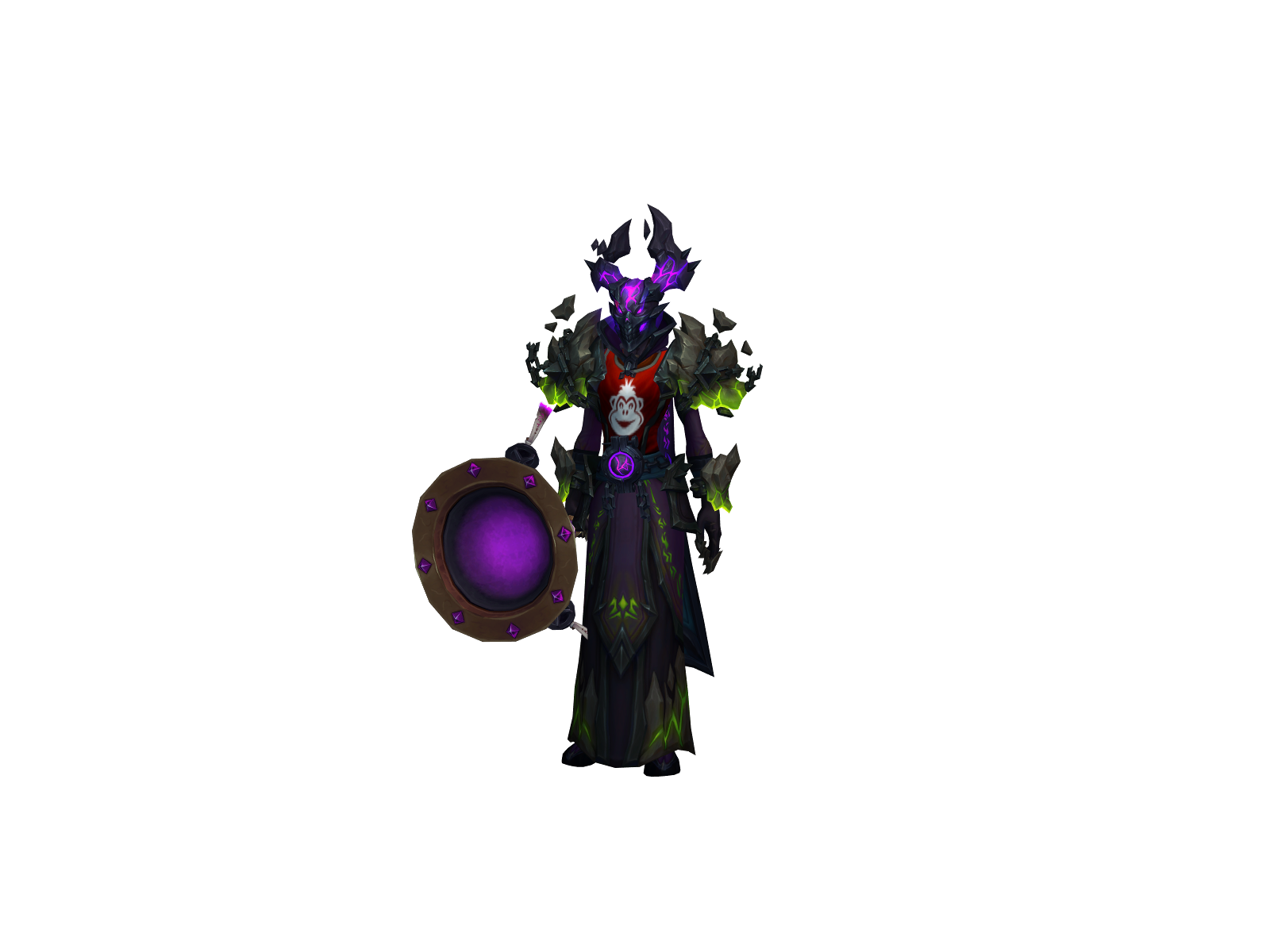Chickengreas 3D character render