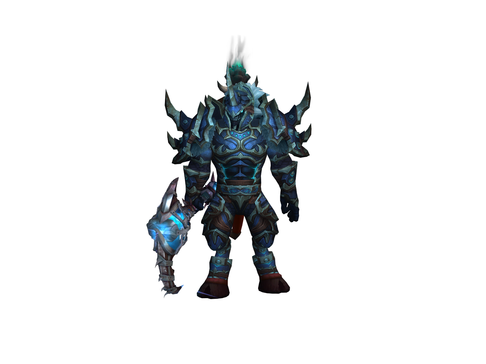 Chocoknight 3D character render
