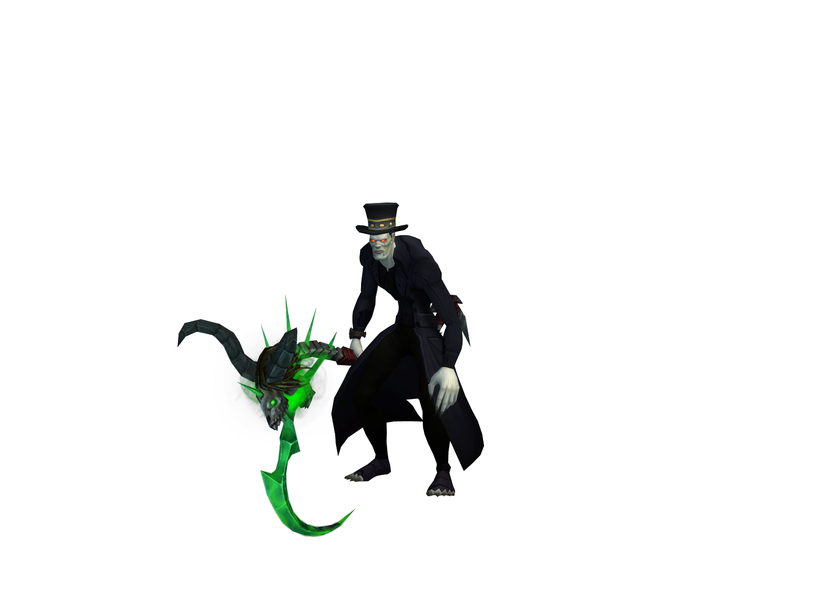 Davíl 3D character render