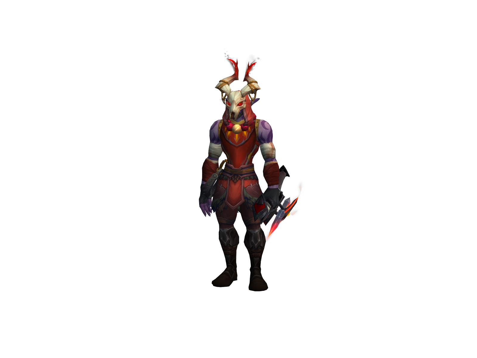 Mauvo 3D character render