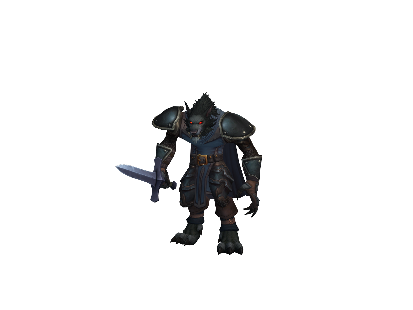 Chrestan 3D character render