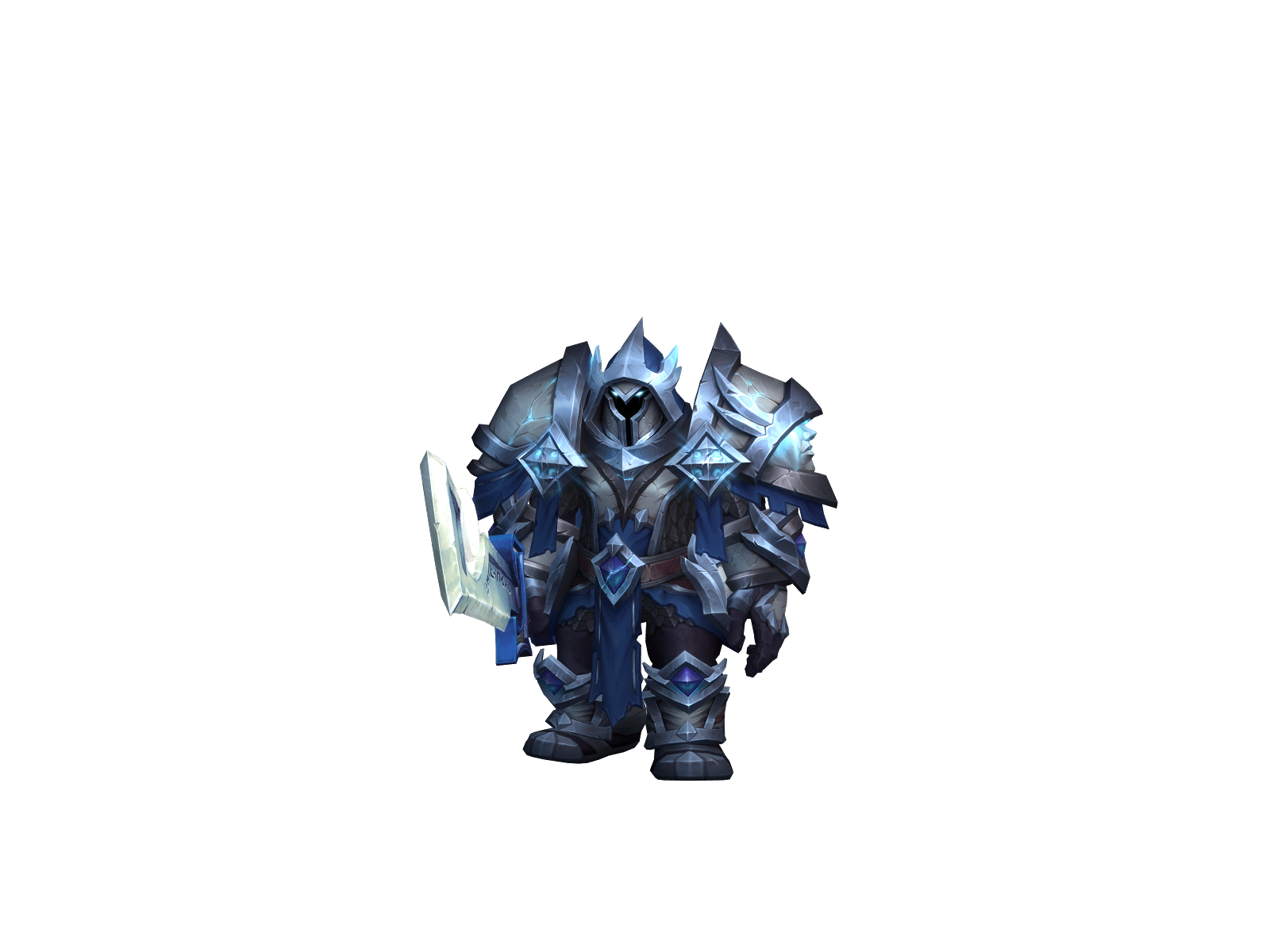Pingous 3D character render