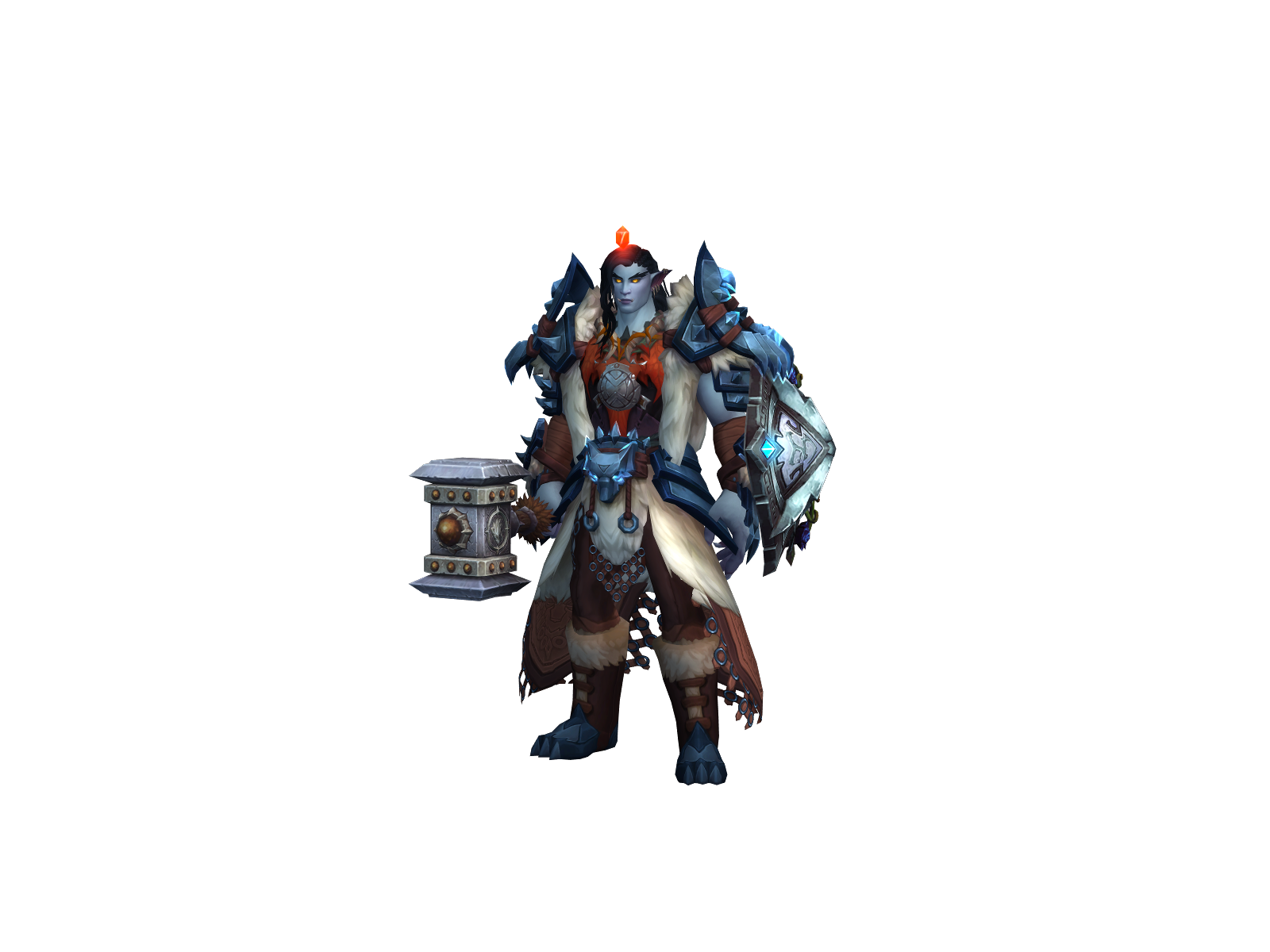 Kunod 3D character render