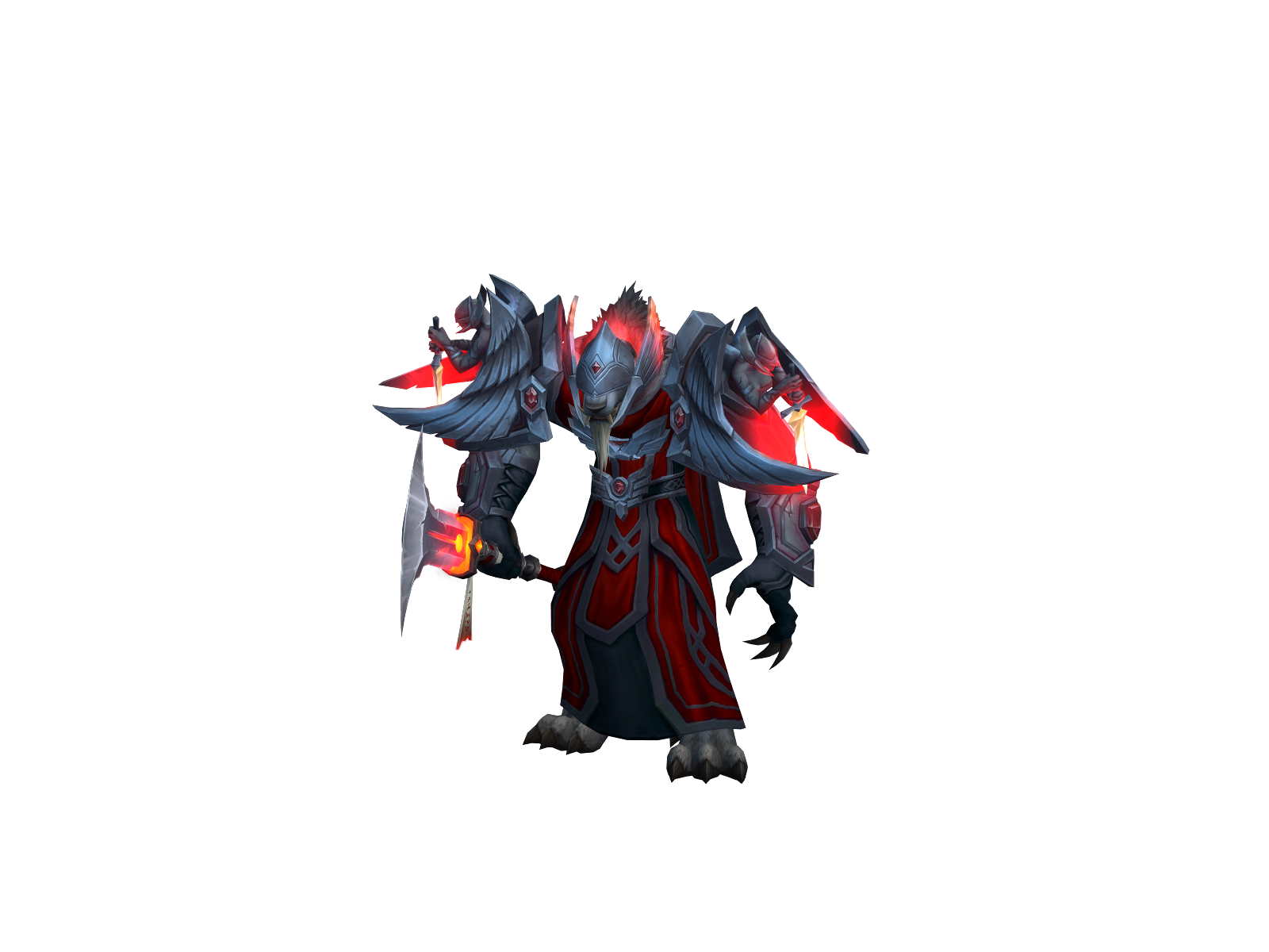 Furgiveness 3D character render