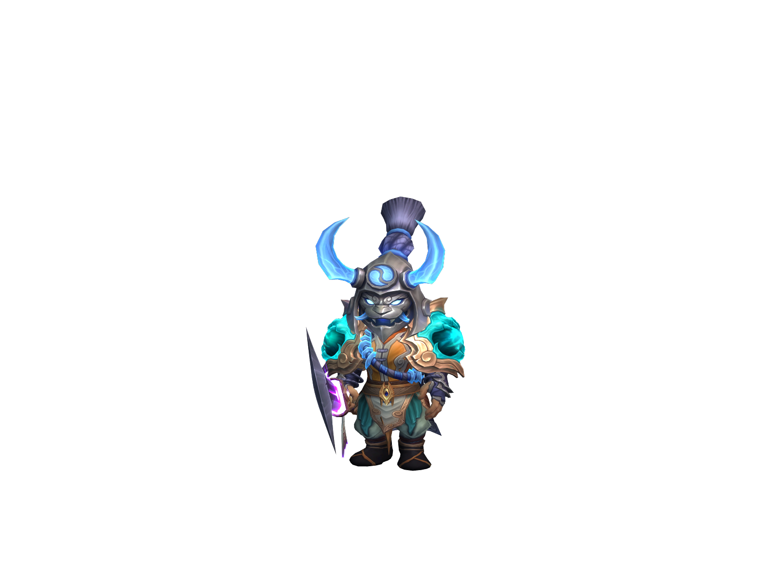 Buujitsu 3D character render