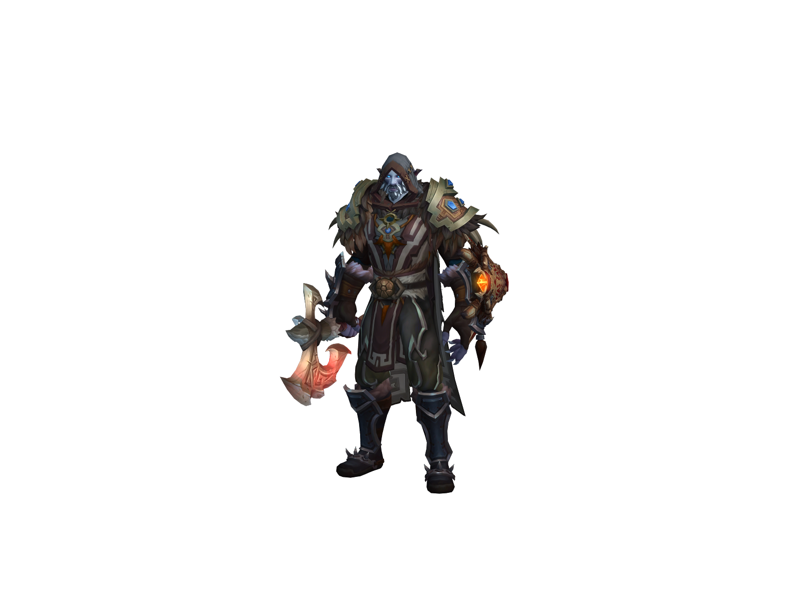 Lycandin 3D character render