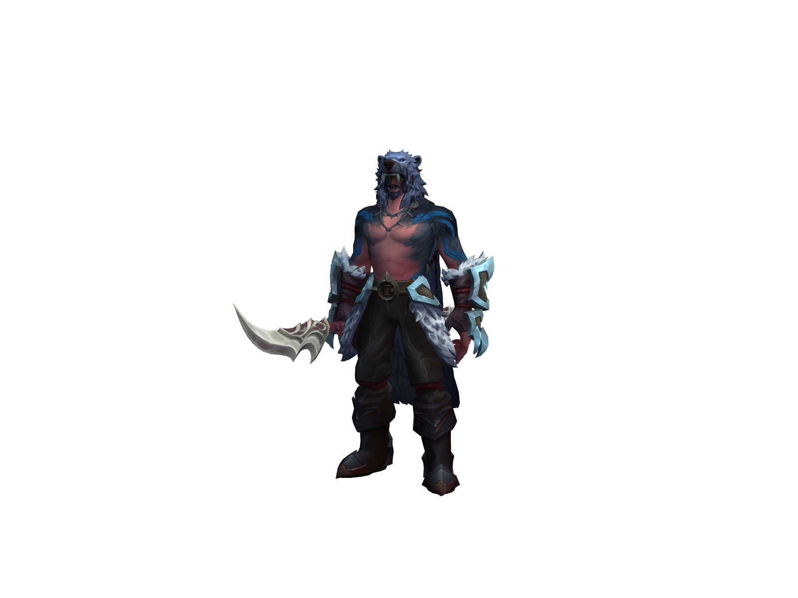Ruiric 3D character render