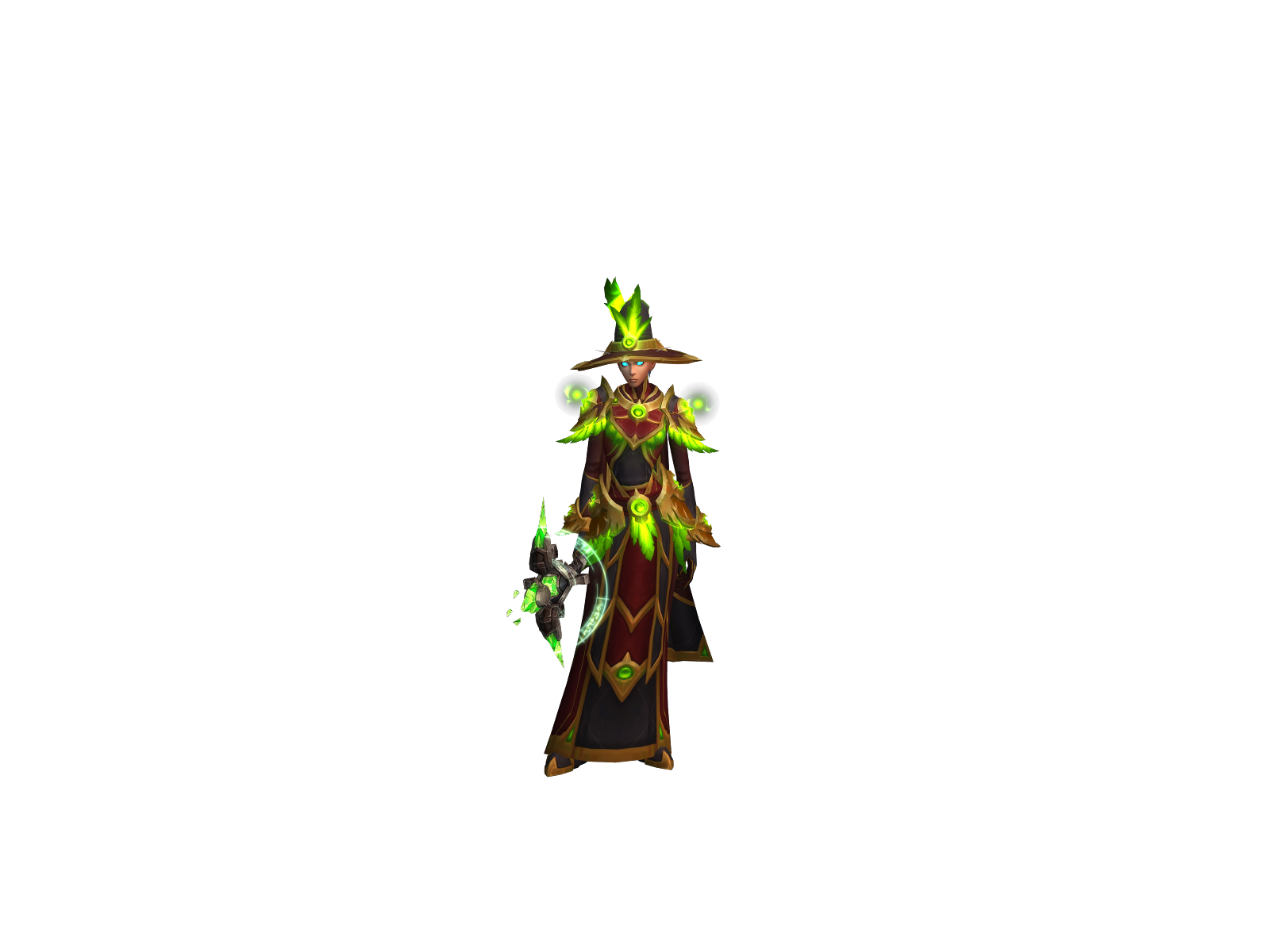 Shaika 3D character render